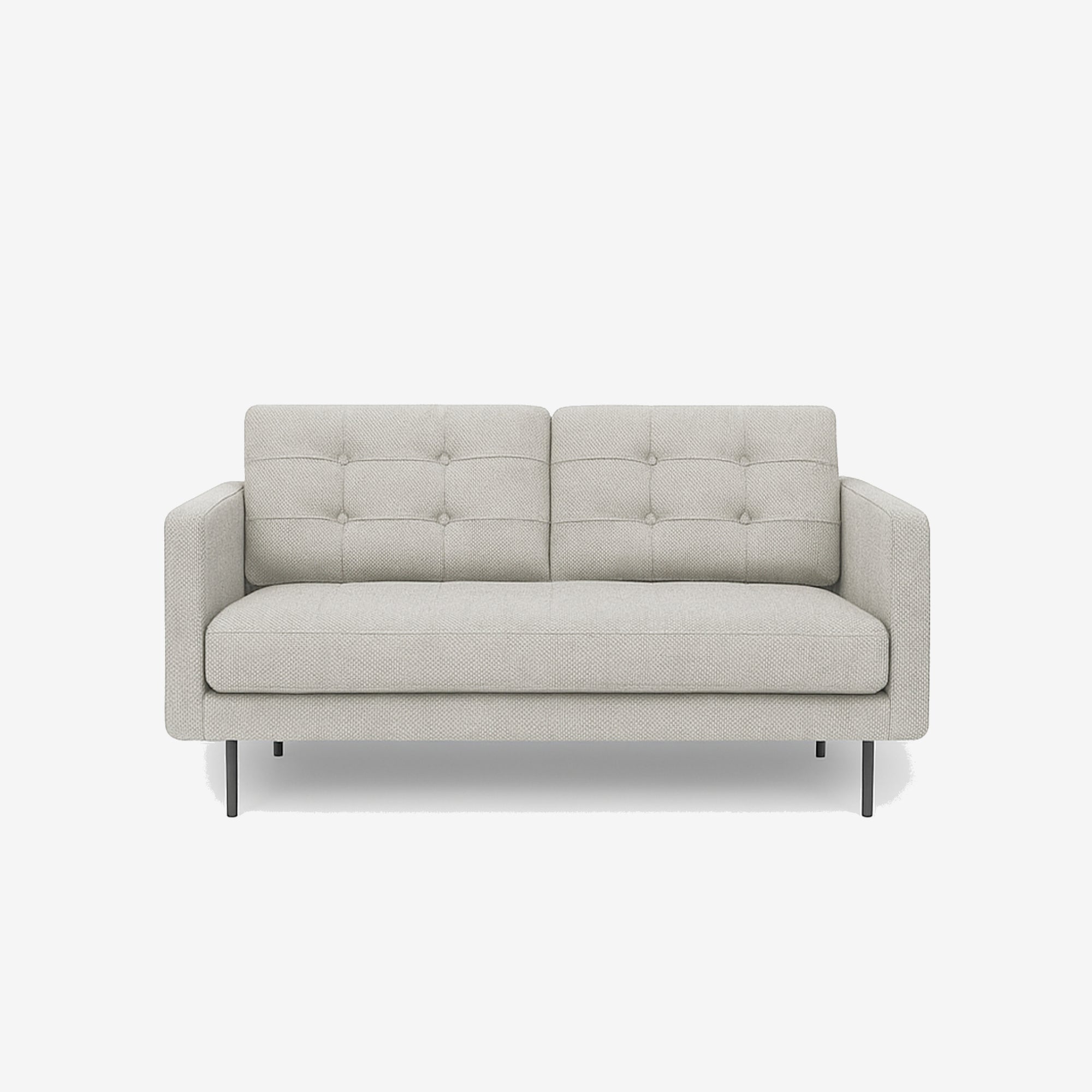 Arya 2 Seater Fabric Sofa Grey