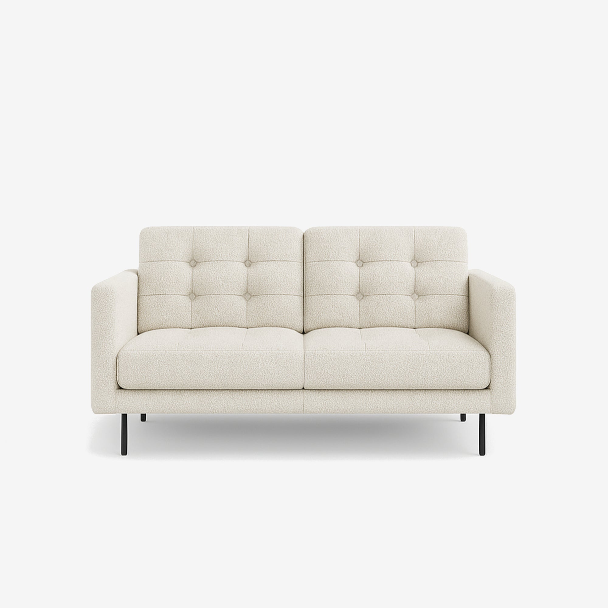 Arya 2 Seater Fabric Sofa Ivory