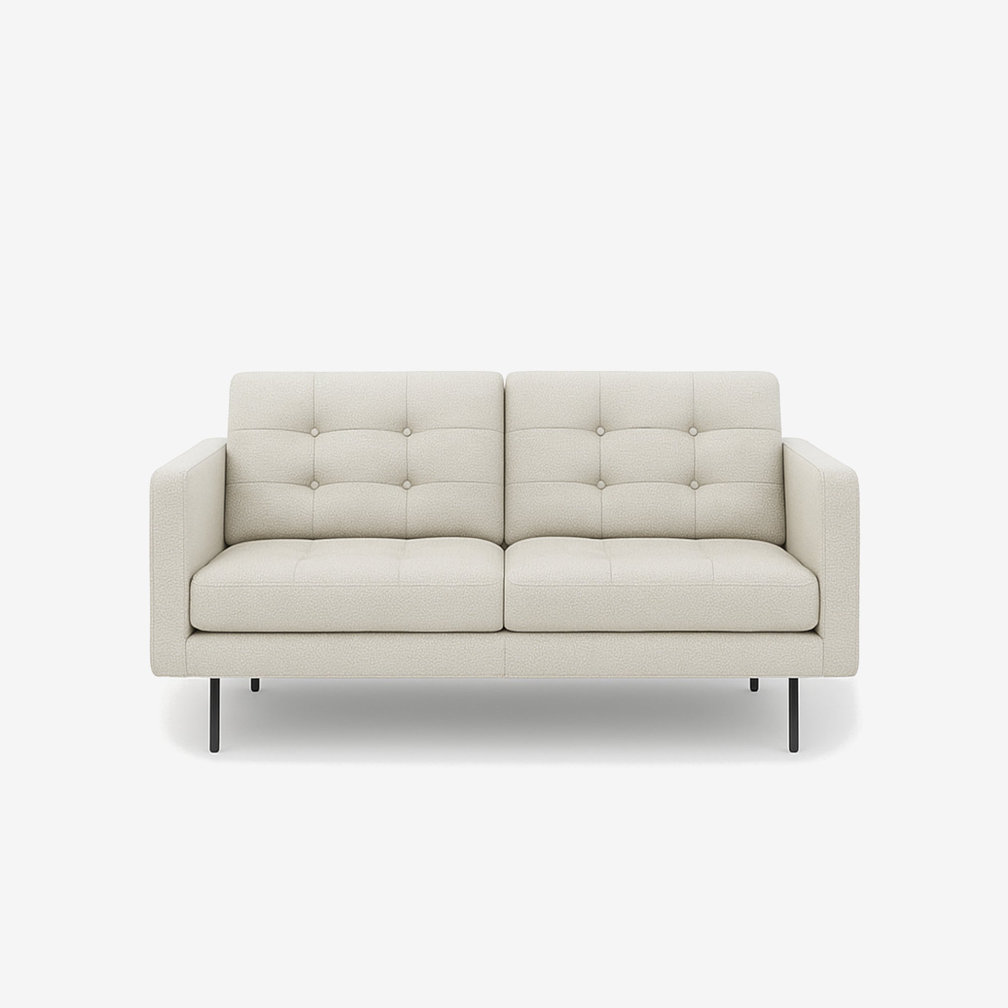 Arya 2 Seater Fabric Sofa Sand