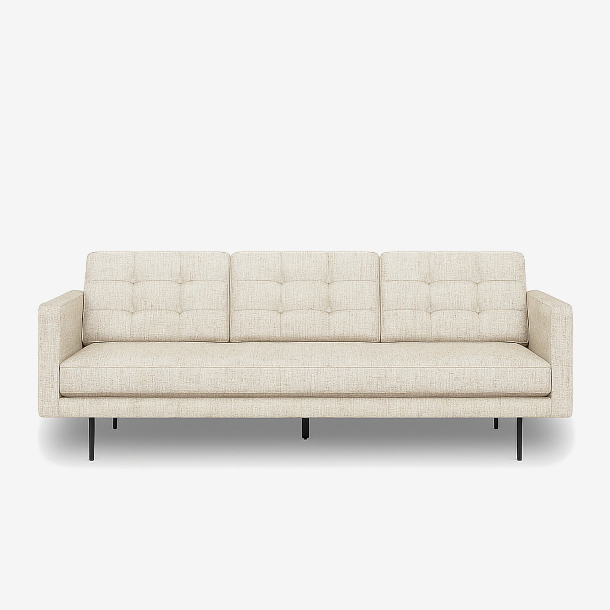 Arya 3 Seater Fabric Sofa Oat
