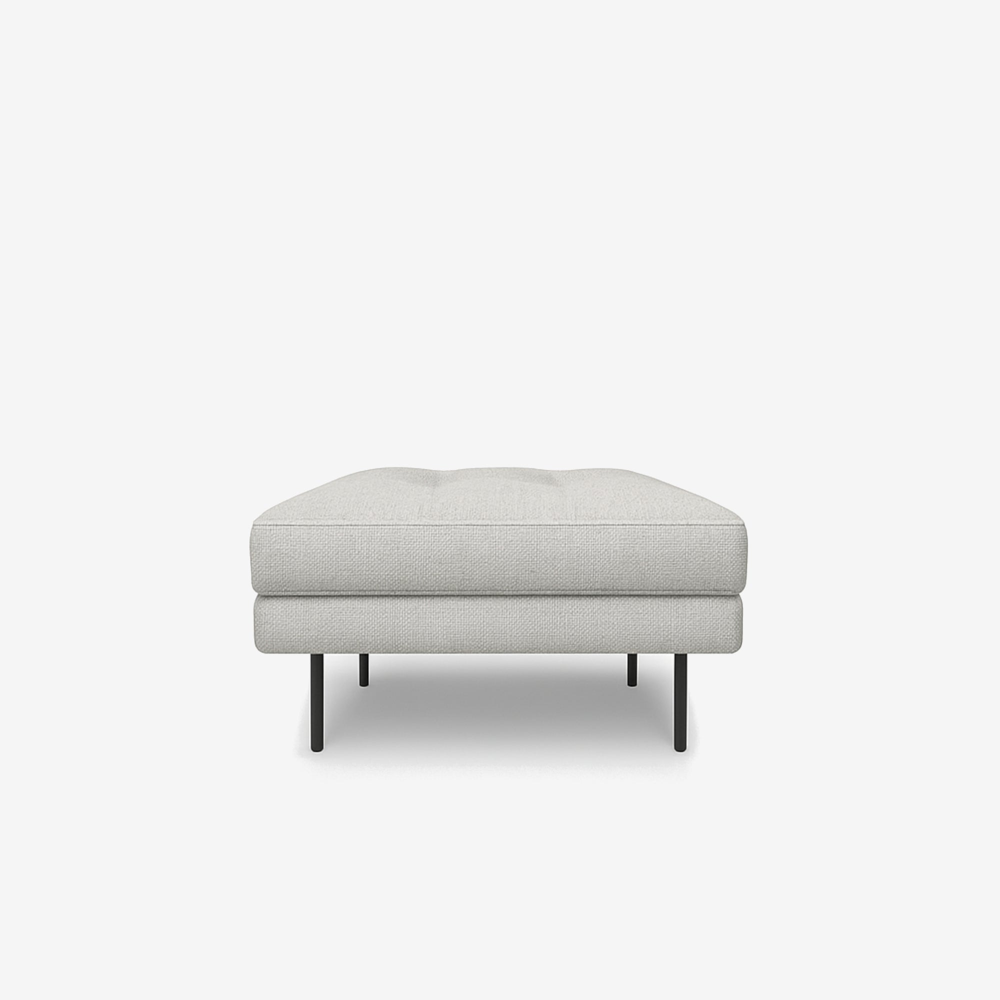 Arya Fabric Ottoman Grey
