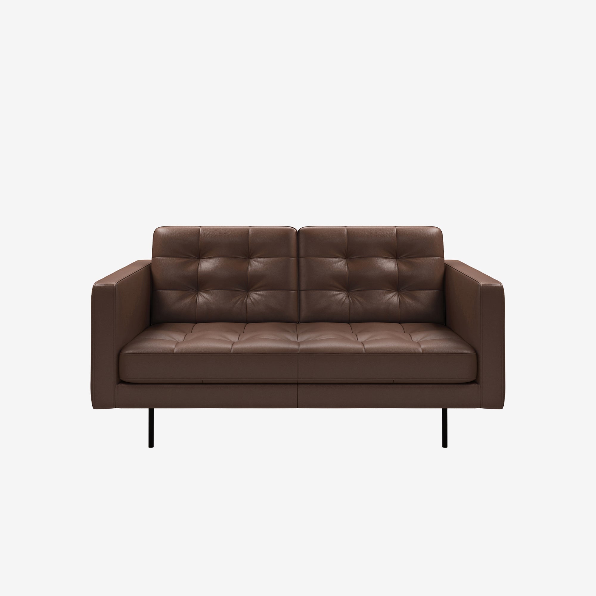 Arya 3 Seater Leather Sofa Chester Walnut