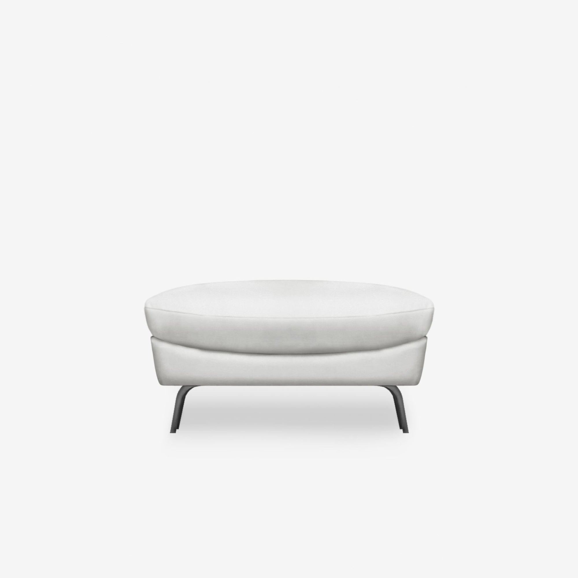 Ashby Leather Ottoman