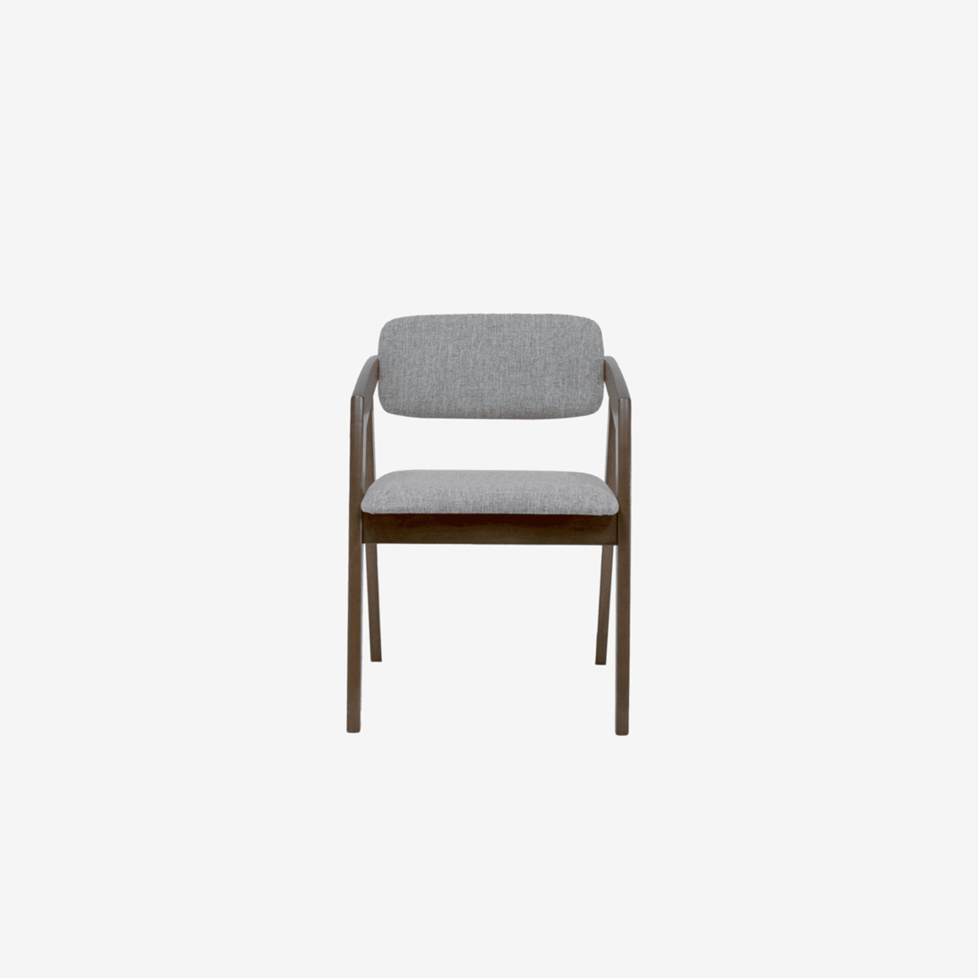 Astrid Dining Chair Set for 2 - Mocha Walnut