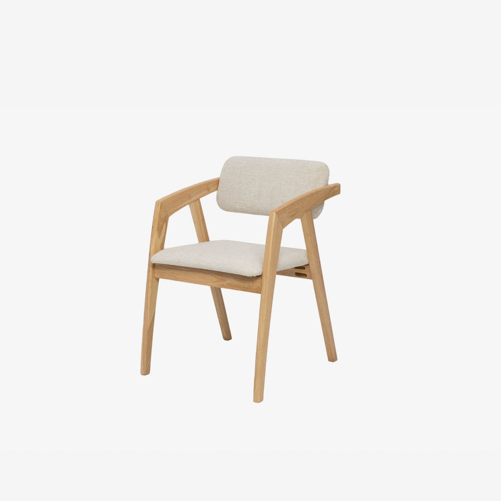 Astrid Dining Chair Set for 2 - Natural