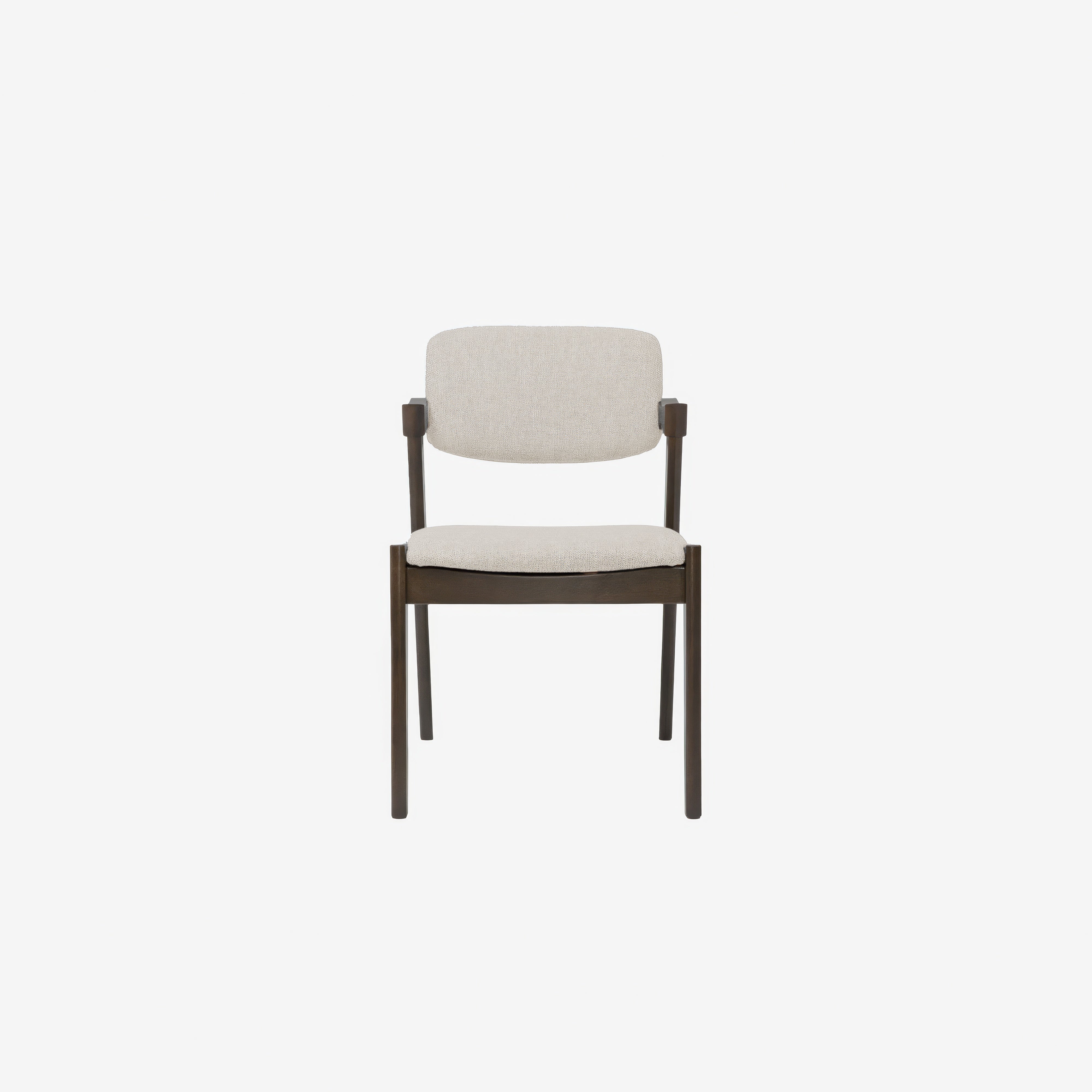 Atlas Dining Chair Mocha Walnut Front