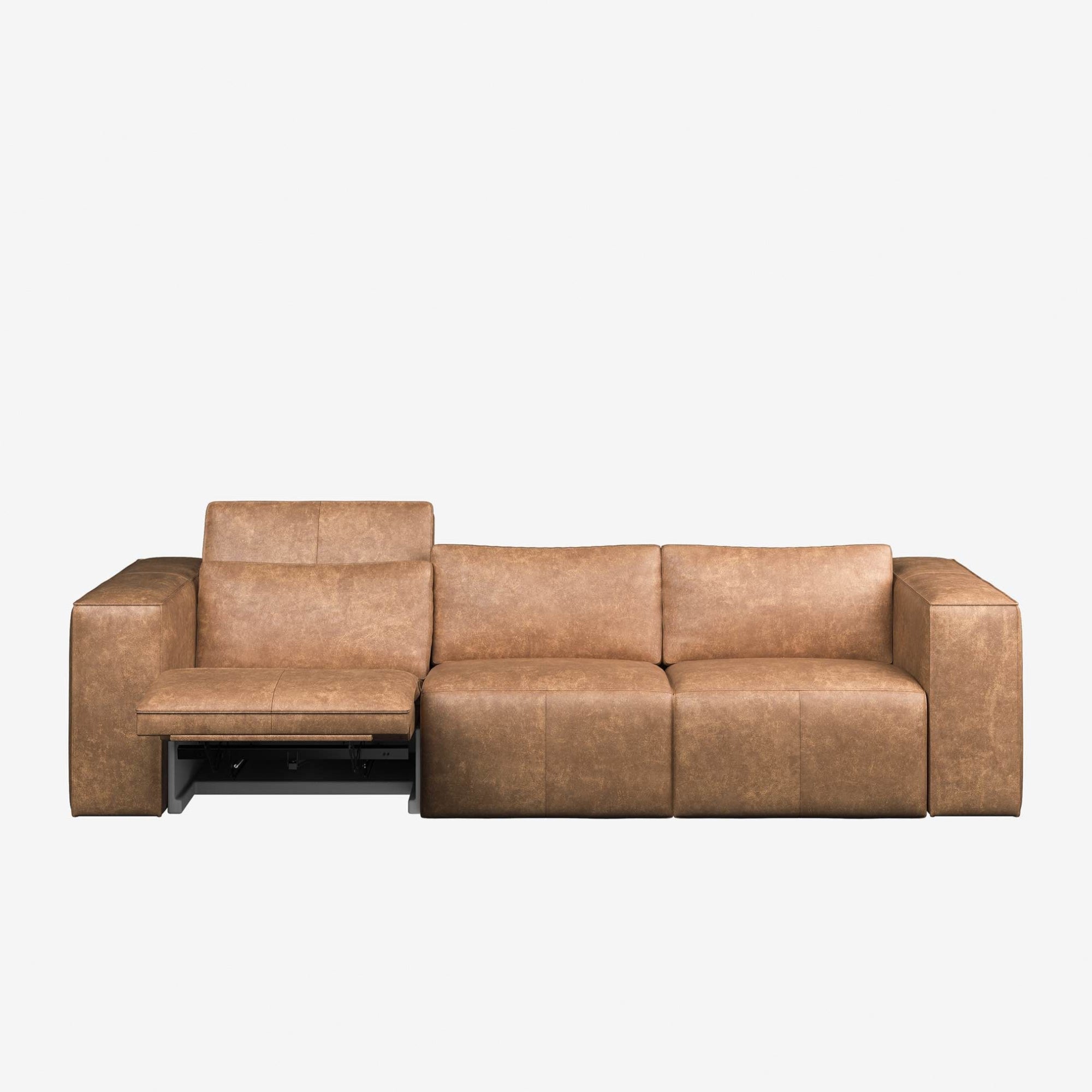 Beaumont 3 Seater Leather Recliner Sofa
