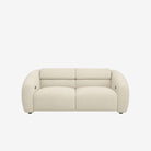 Bilbao 2 Seater Recliner Sofa - Easy Clean Fabric - Oat
