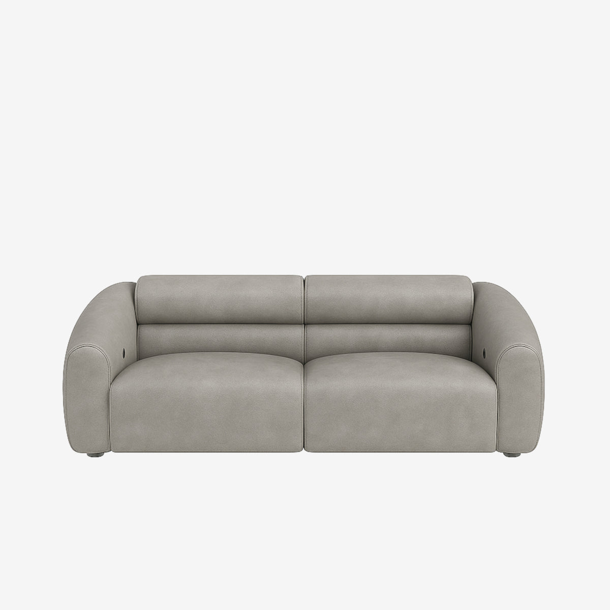 Bilbao 3 Seater Leather Recliner Sofa – Grey & Sanders