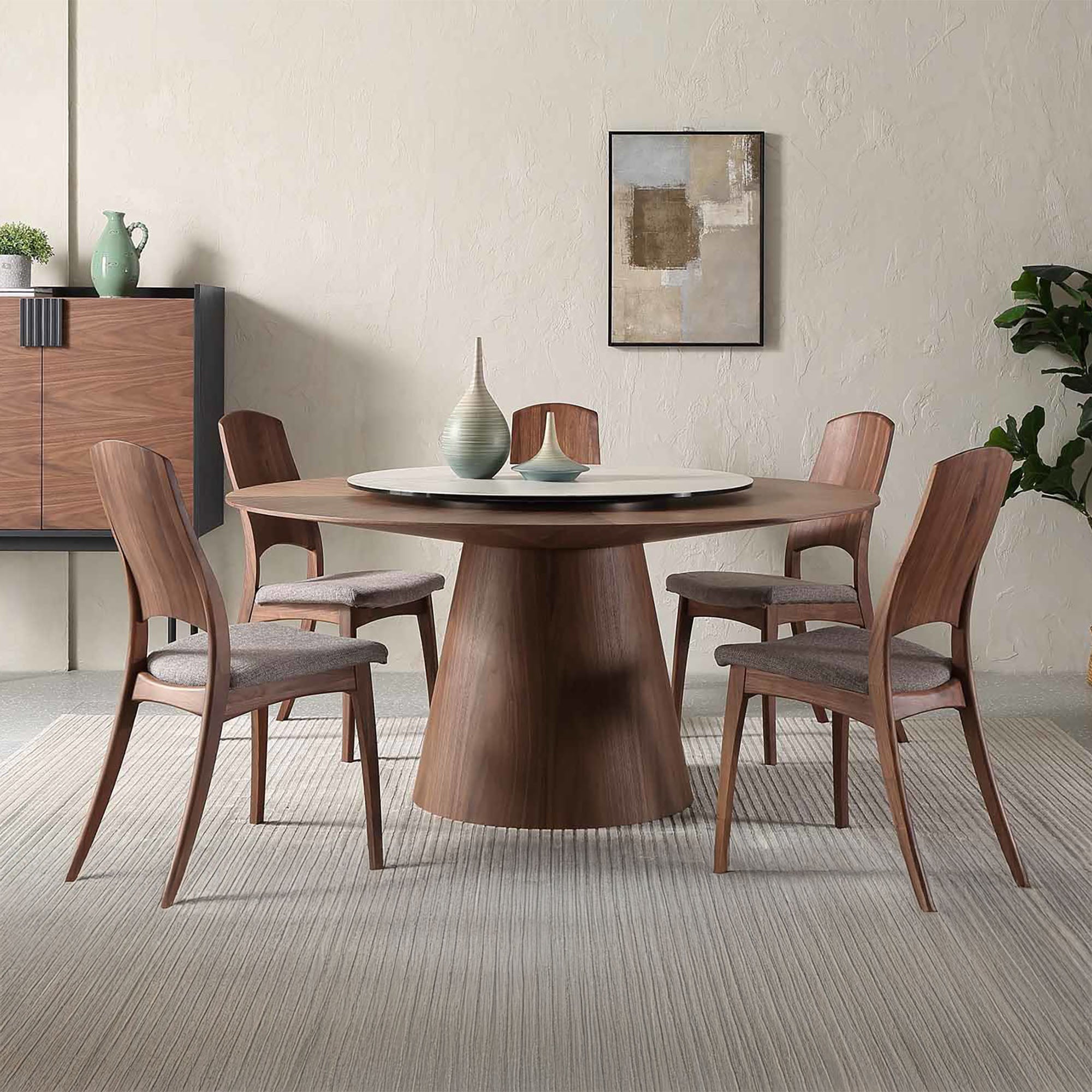 Claire Dining Chair - Walnut Lifestyle Photo