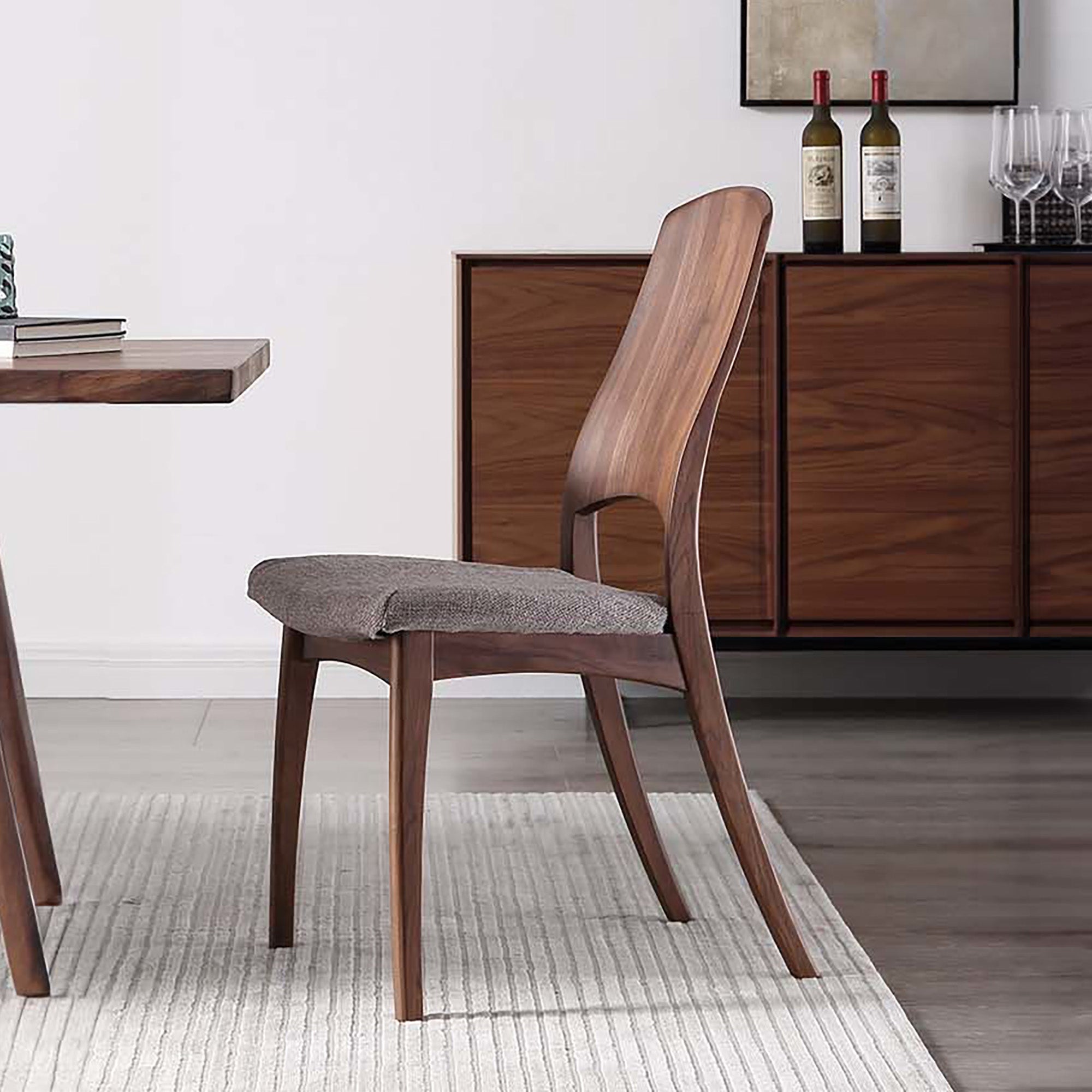 Claire Dining Chair - Walnut Lifestyle Photo