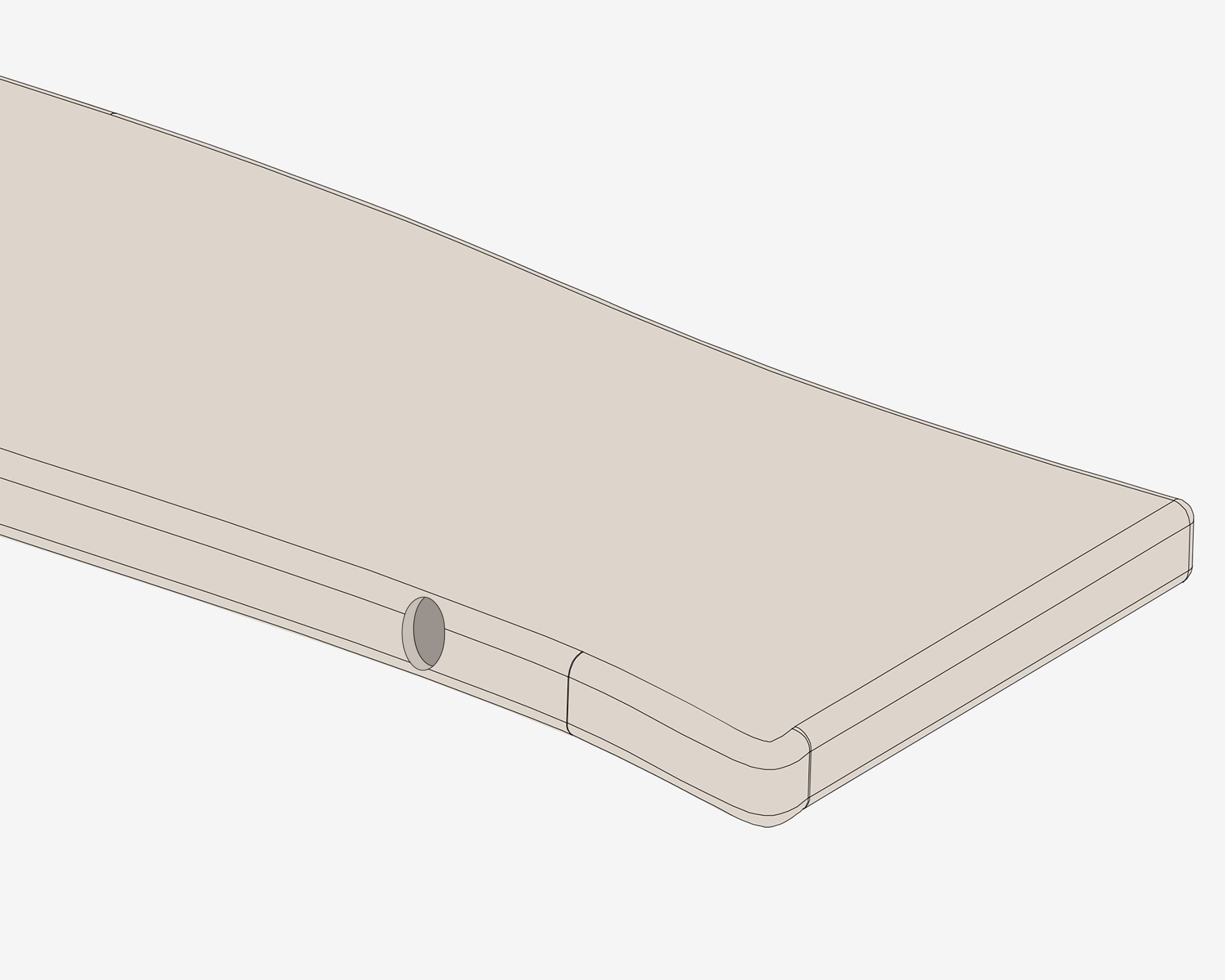 Cutting - Invisible Bracket Hole