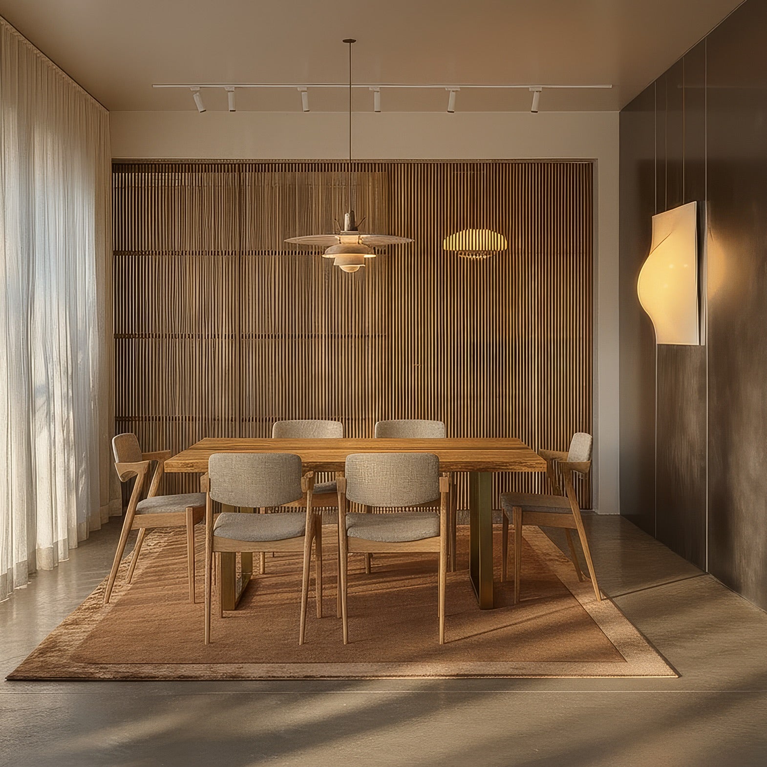 Dining Table Set for Indonesian Dining Table 1.6m 4 Natural Dining Chairs