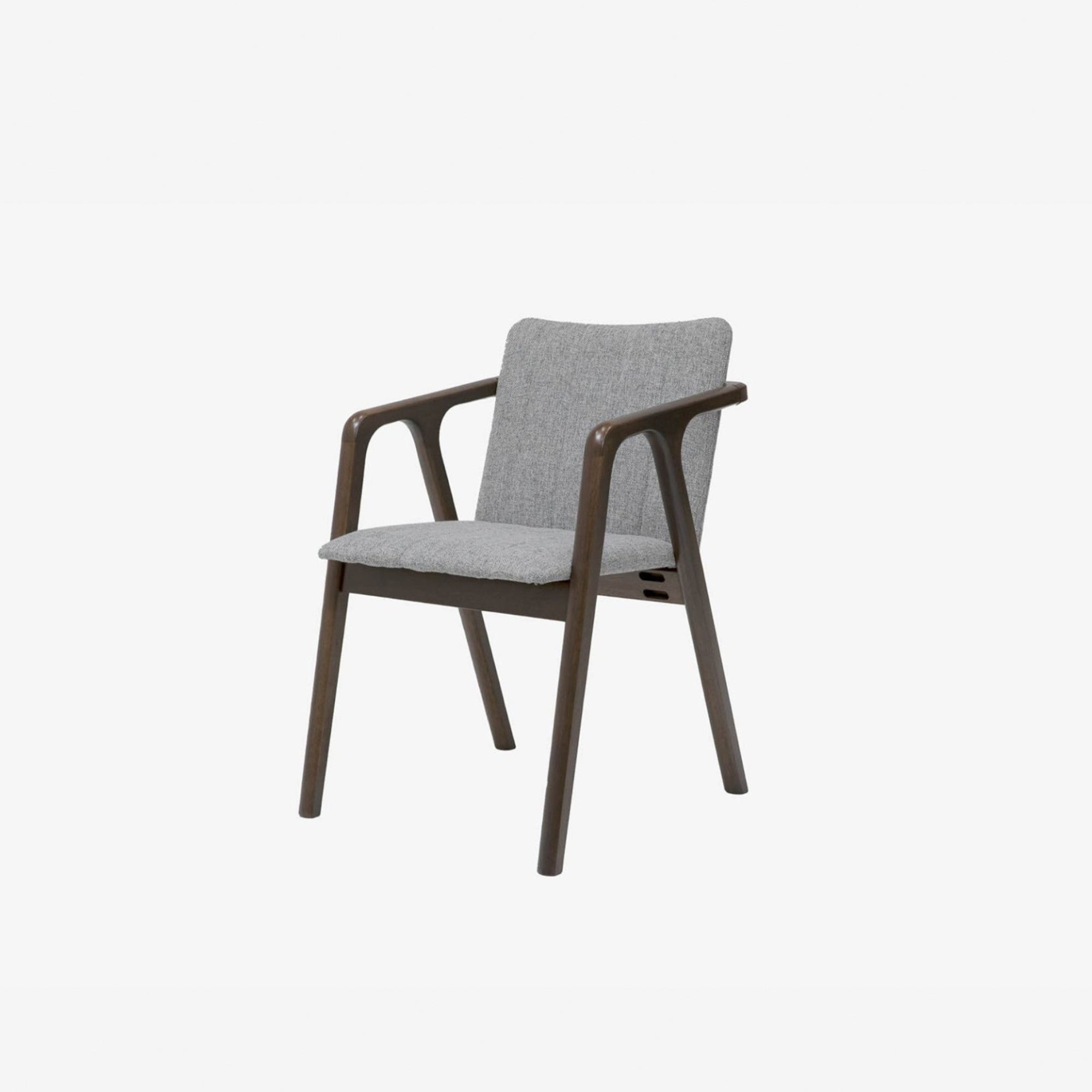 Emma Dining Chair Set for 2 - Mocha Walnut