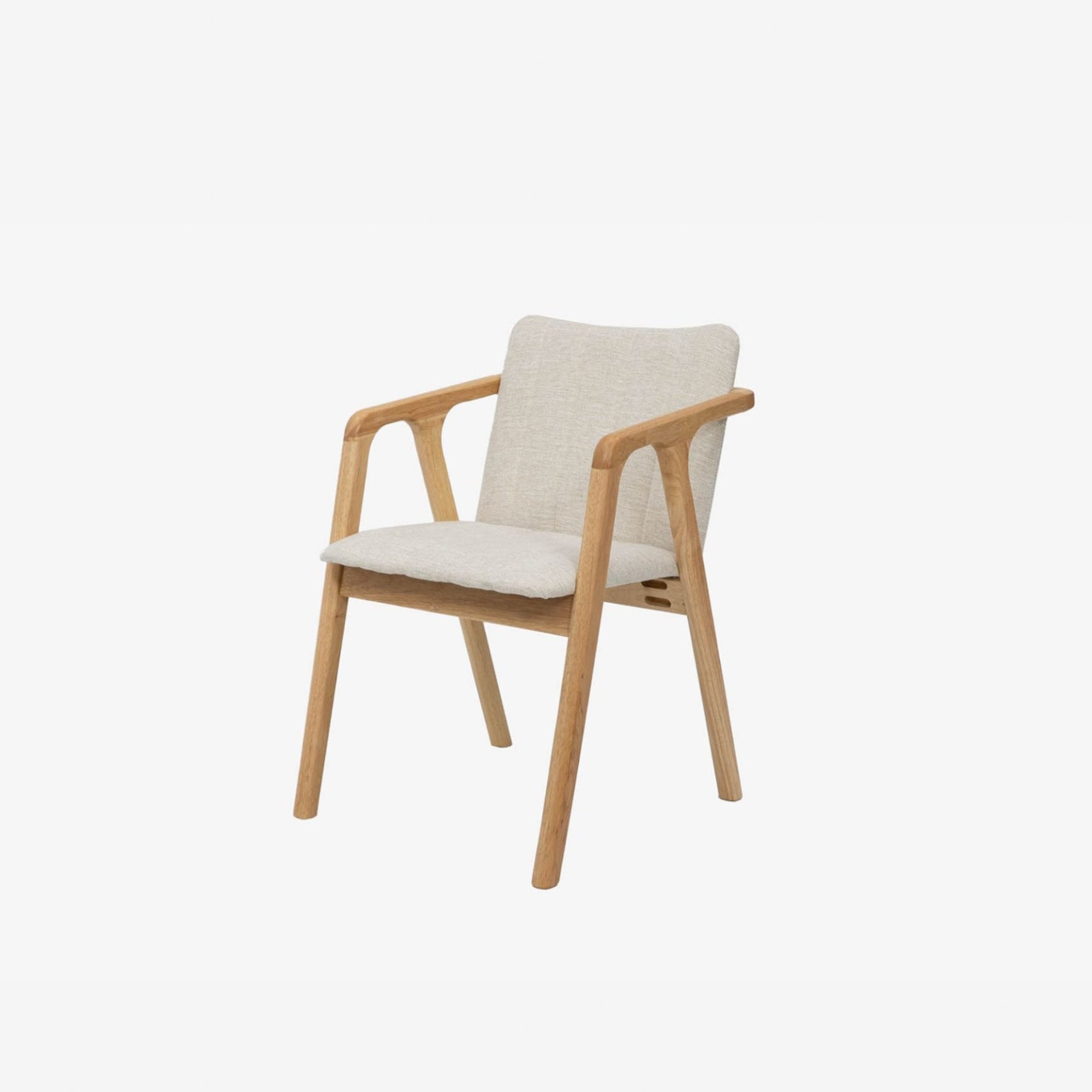 Emma Dining Chair Set for 2 - Natural