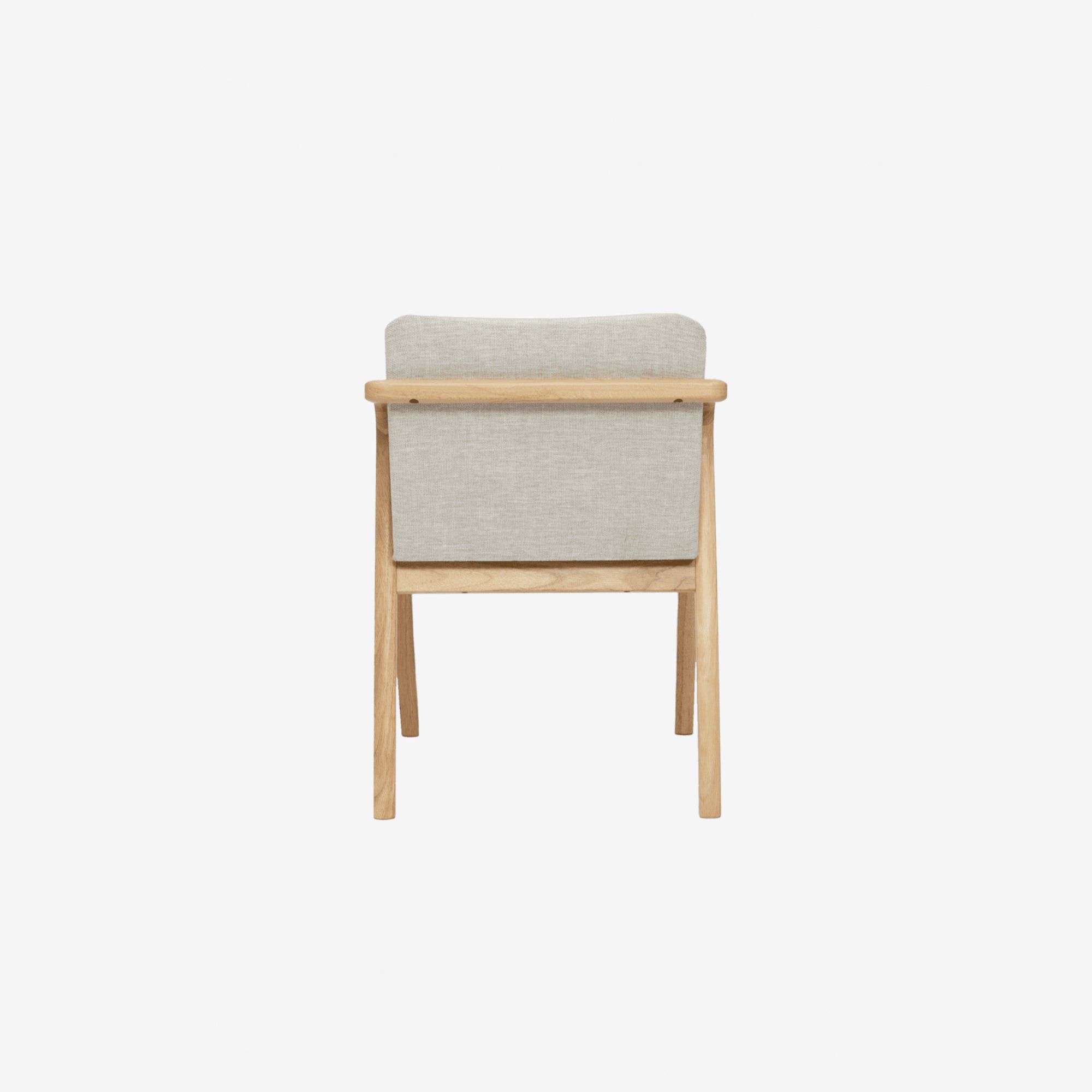 Emma Dining Chair Set for 2 - Natural