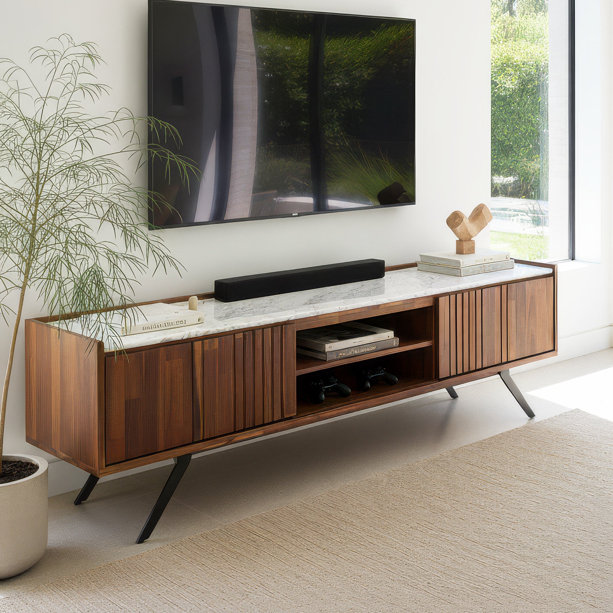 Hudson TV Console Lifestyle Photo