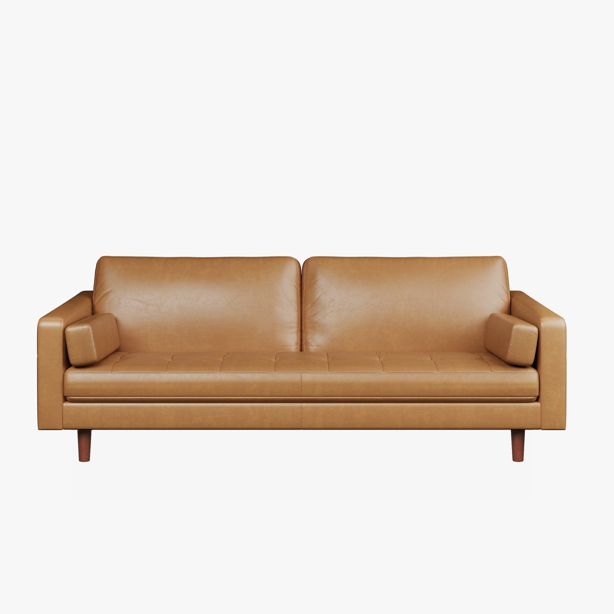 Hugh 3 Seater Leather Sofa Chester tan
