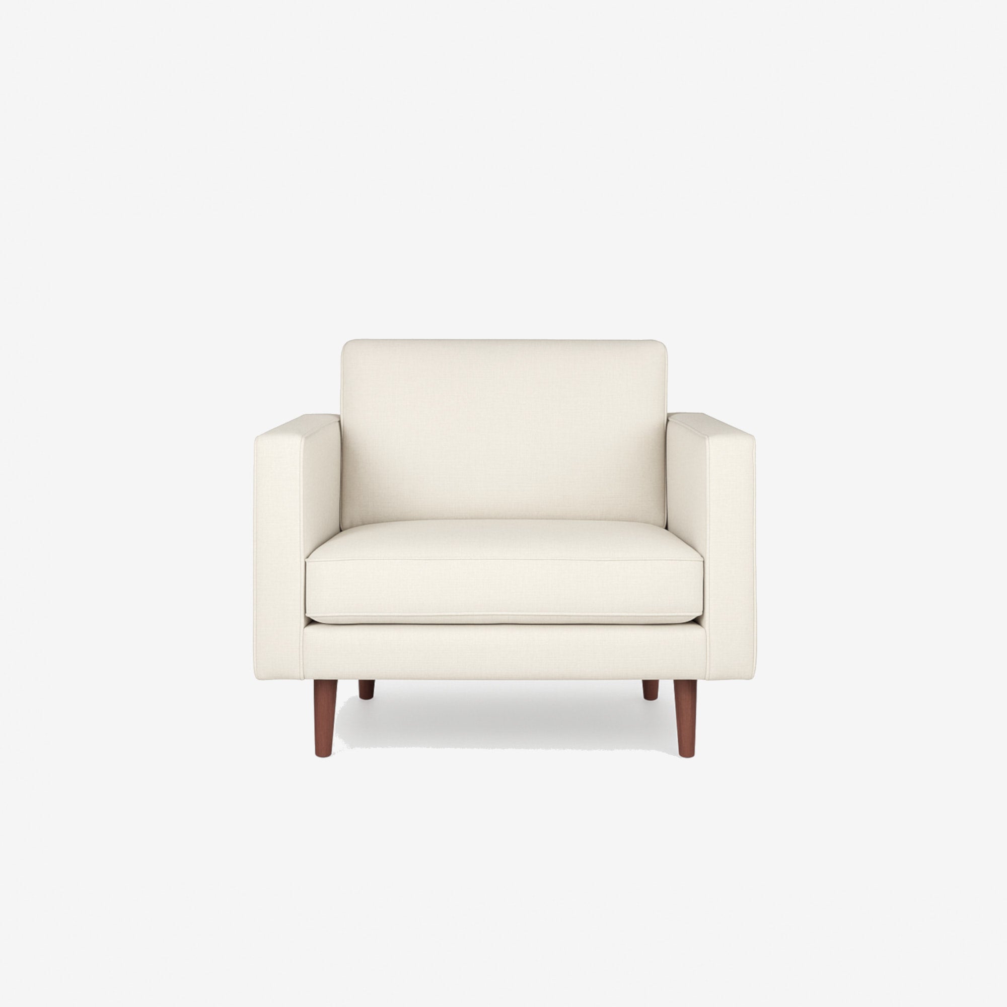 Hugh Fabric Armchair Latte