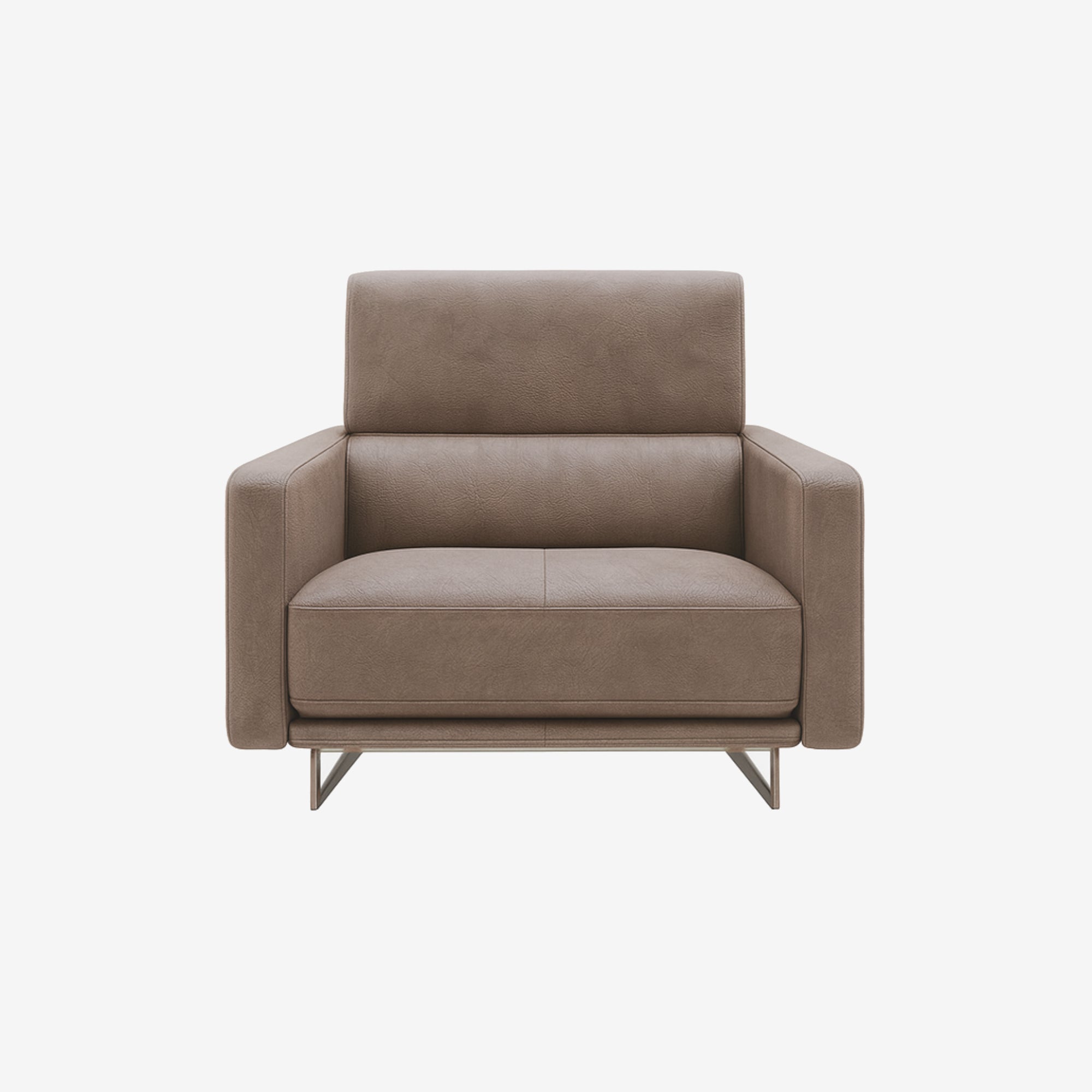 Maison Leather Armchair - Chester Haze