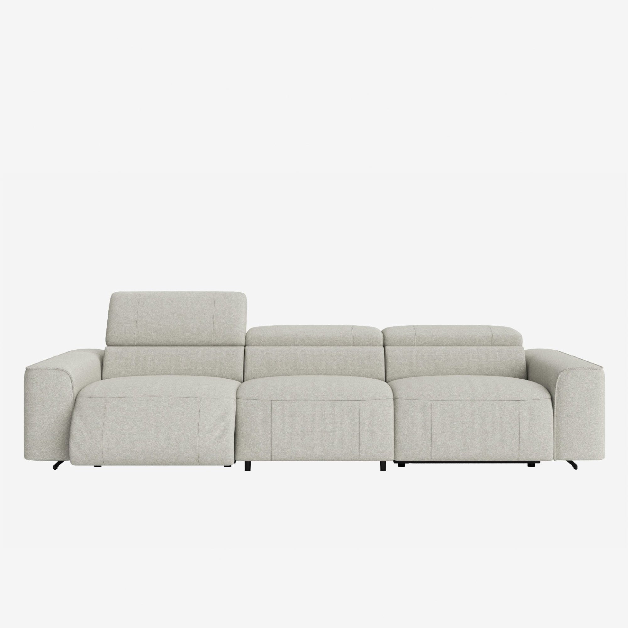 Manhattan 4 Seater Fabric Recliner Sofa