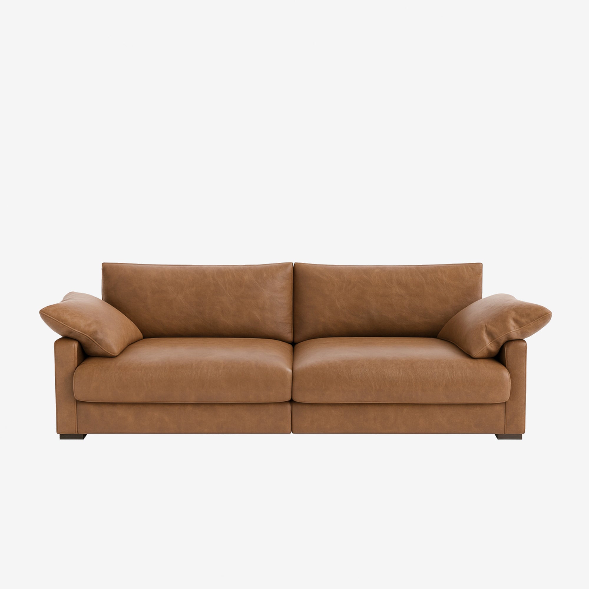 Melo 3 Seater Leather Sofa Chester Cocoa