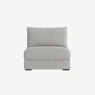 Melo Fabric Armless Grey