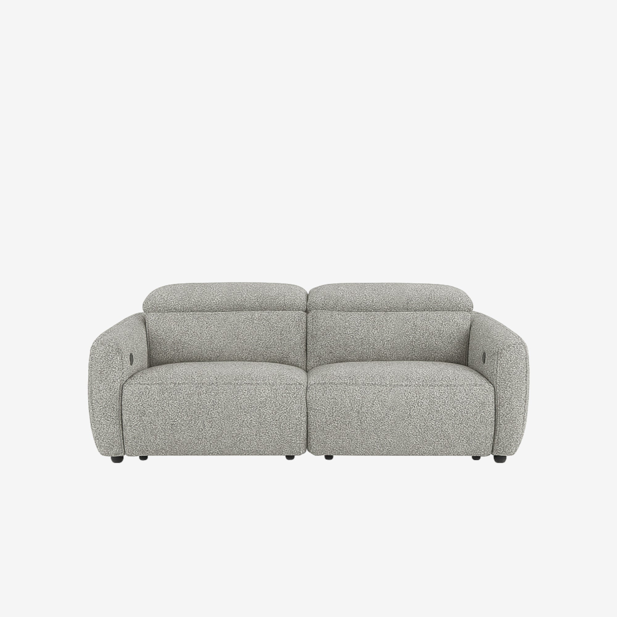 Nido 2 Seater Recliner Sofa - Easy Clean Fabric - Storm