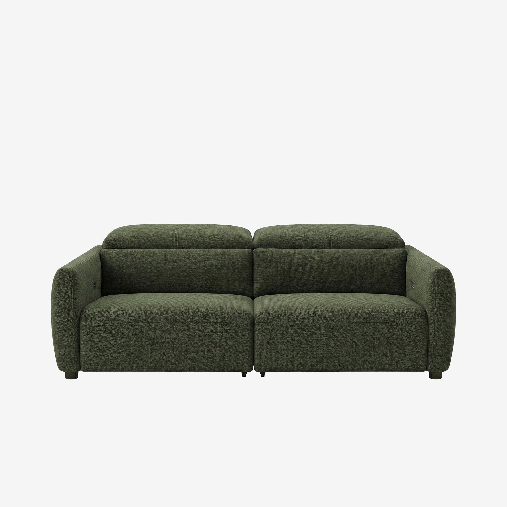 Nido 3 Seater Fabric Sofa Forest