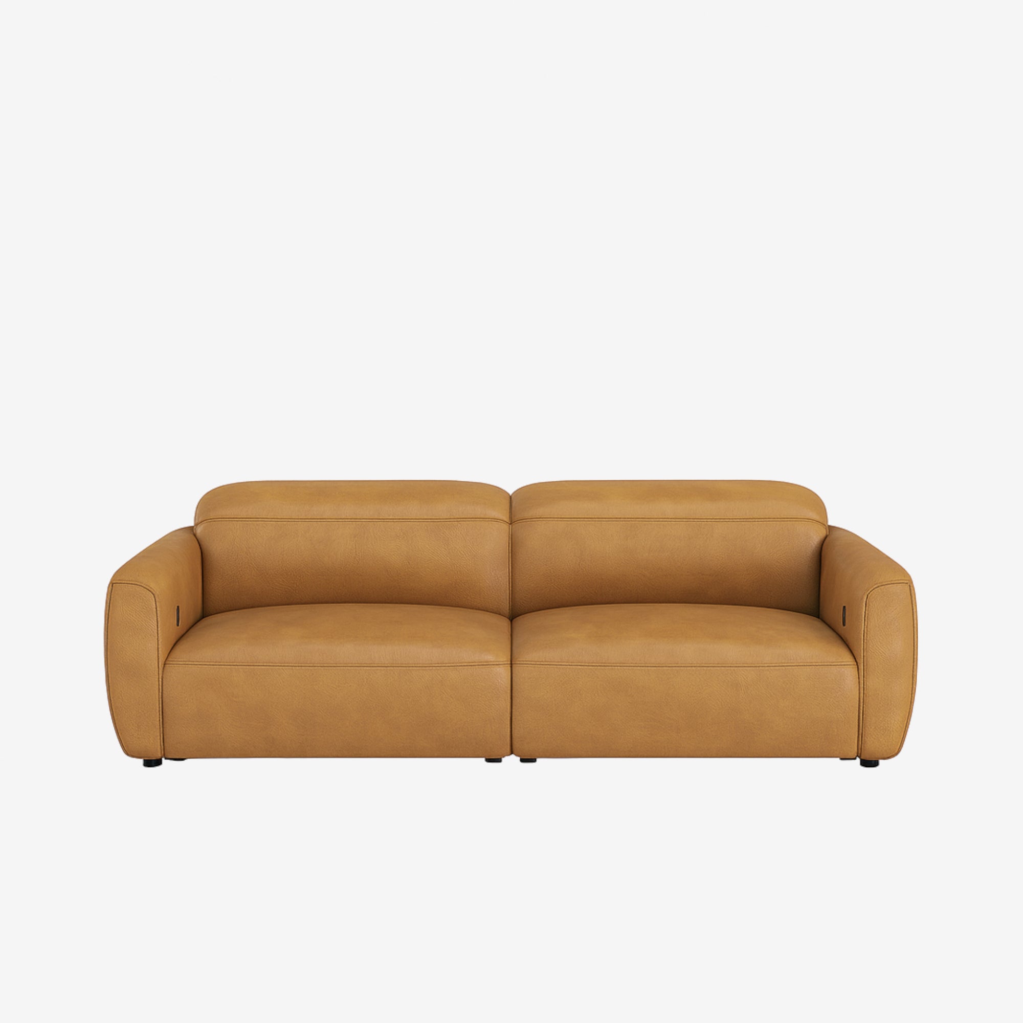 Nido 3 Seater Recliner Sofa - Leather - Chester Tan