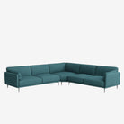 Portage Sectional Fabric Sofa Ocean