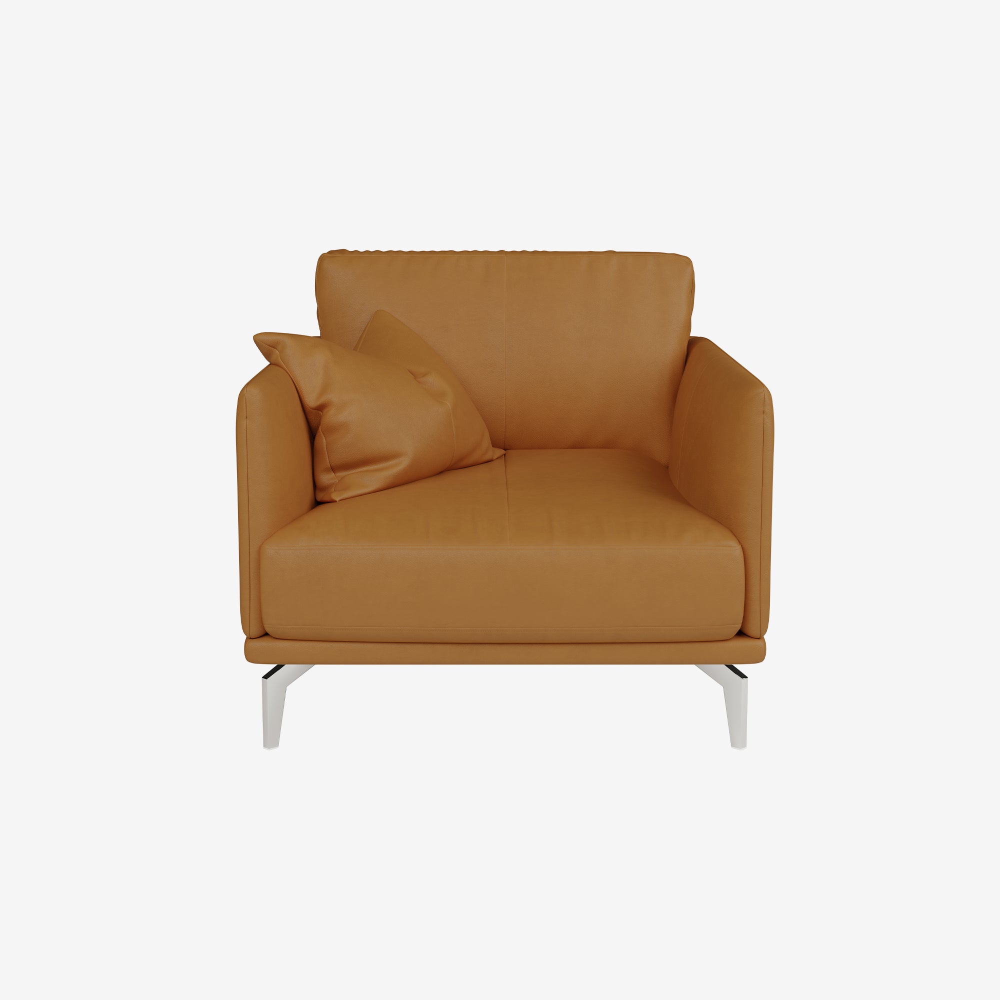 Portage Leather Armchair Verdura Tan
