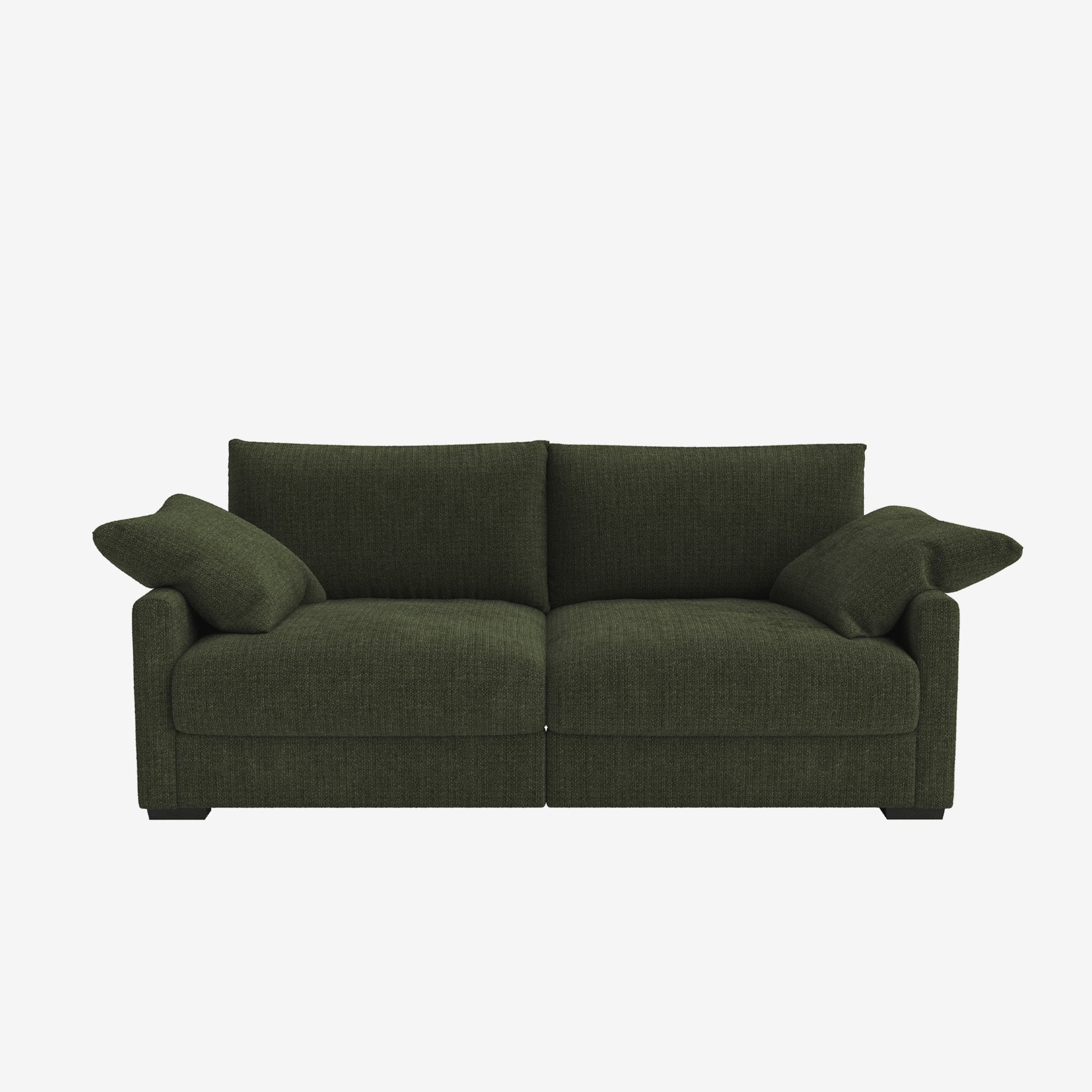 Melo 2 Seater Fabric Sofa Forest