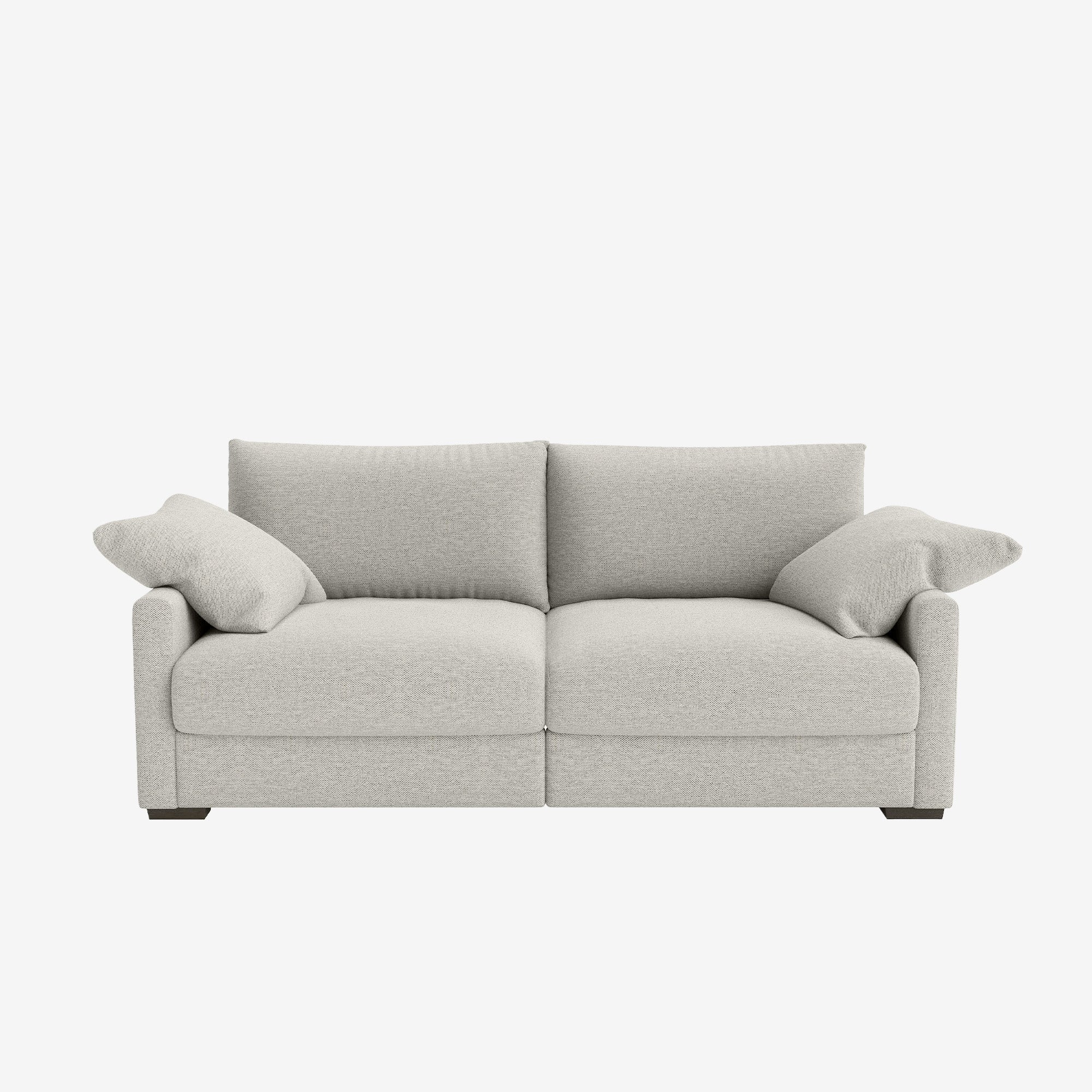 Melo 2 Seater Fabric Sofa Sand