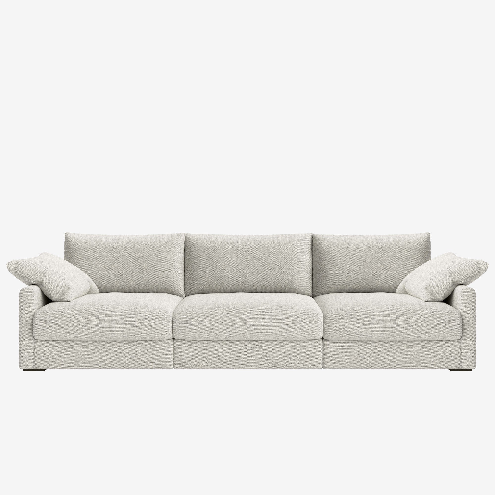 Melo 4 Seater Fabric Sofa Sand
