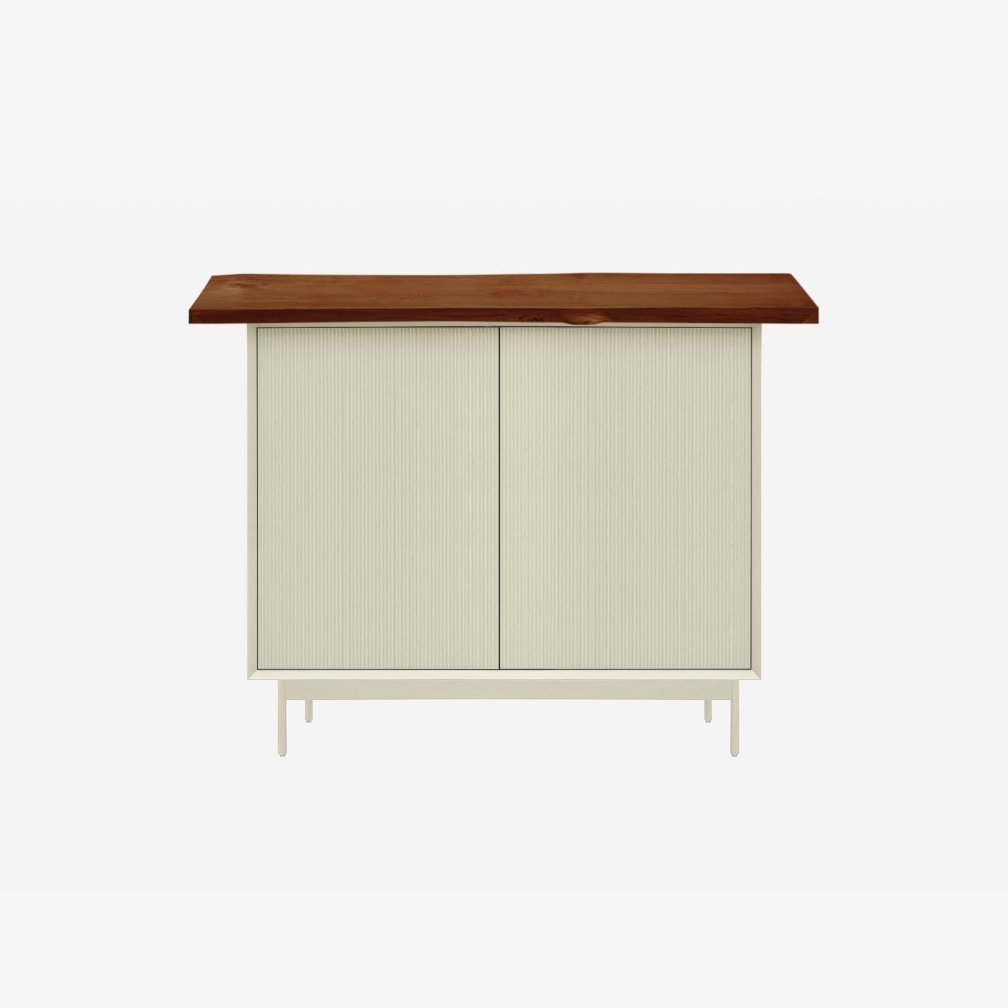Graye Shoe Cabinet + Ralph American Black Walnut Off White