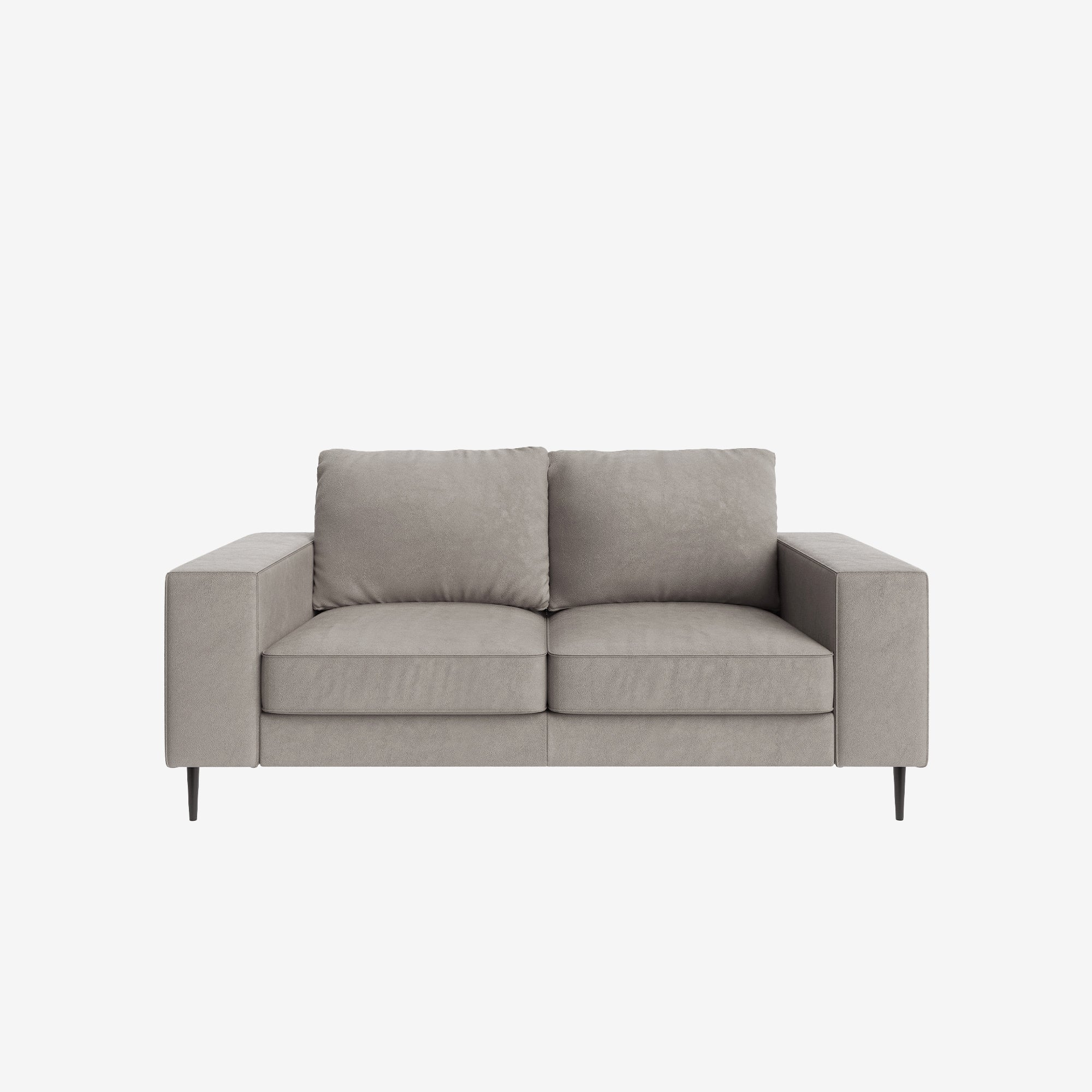 Reilly 2 Seater Leather Sofa Chester Haze