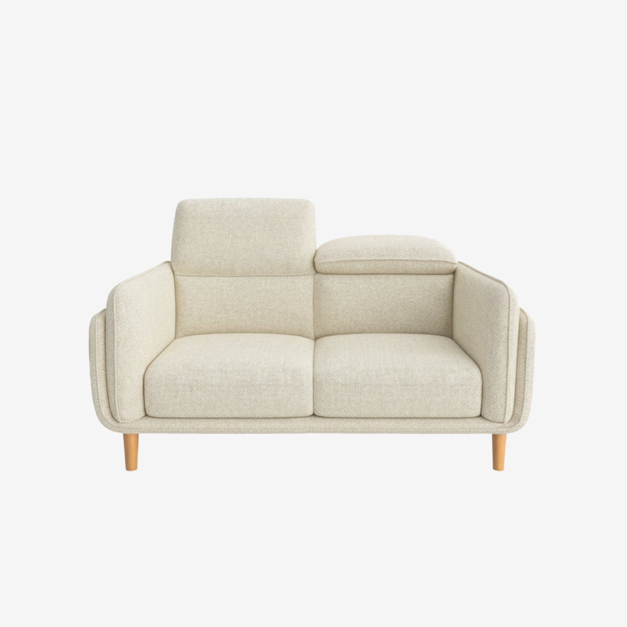 Cairo 2 Seater Fabric Sofa Oat