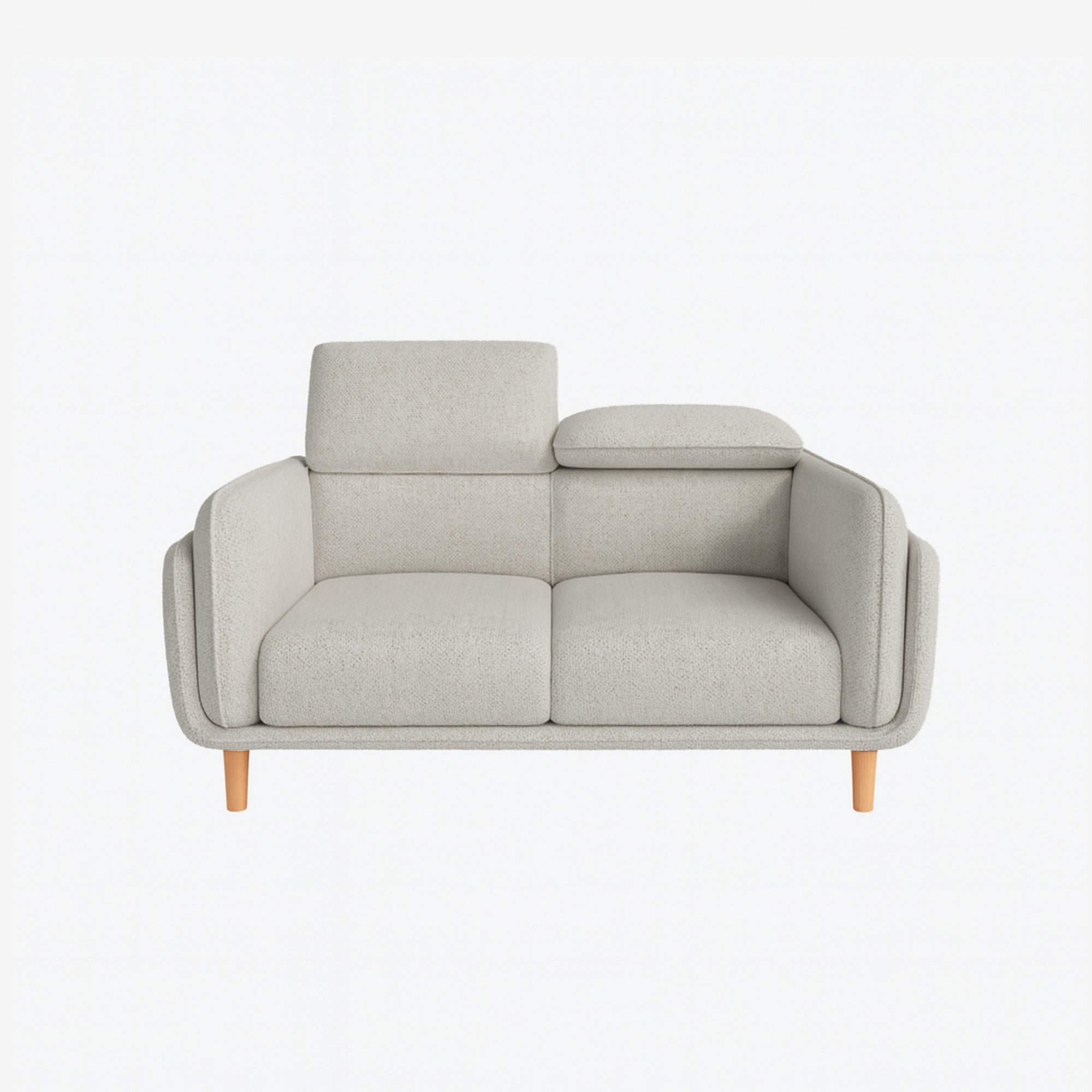 Cairo 2 Seater Fabric Sofa Sand