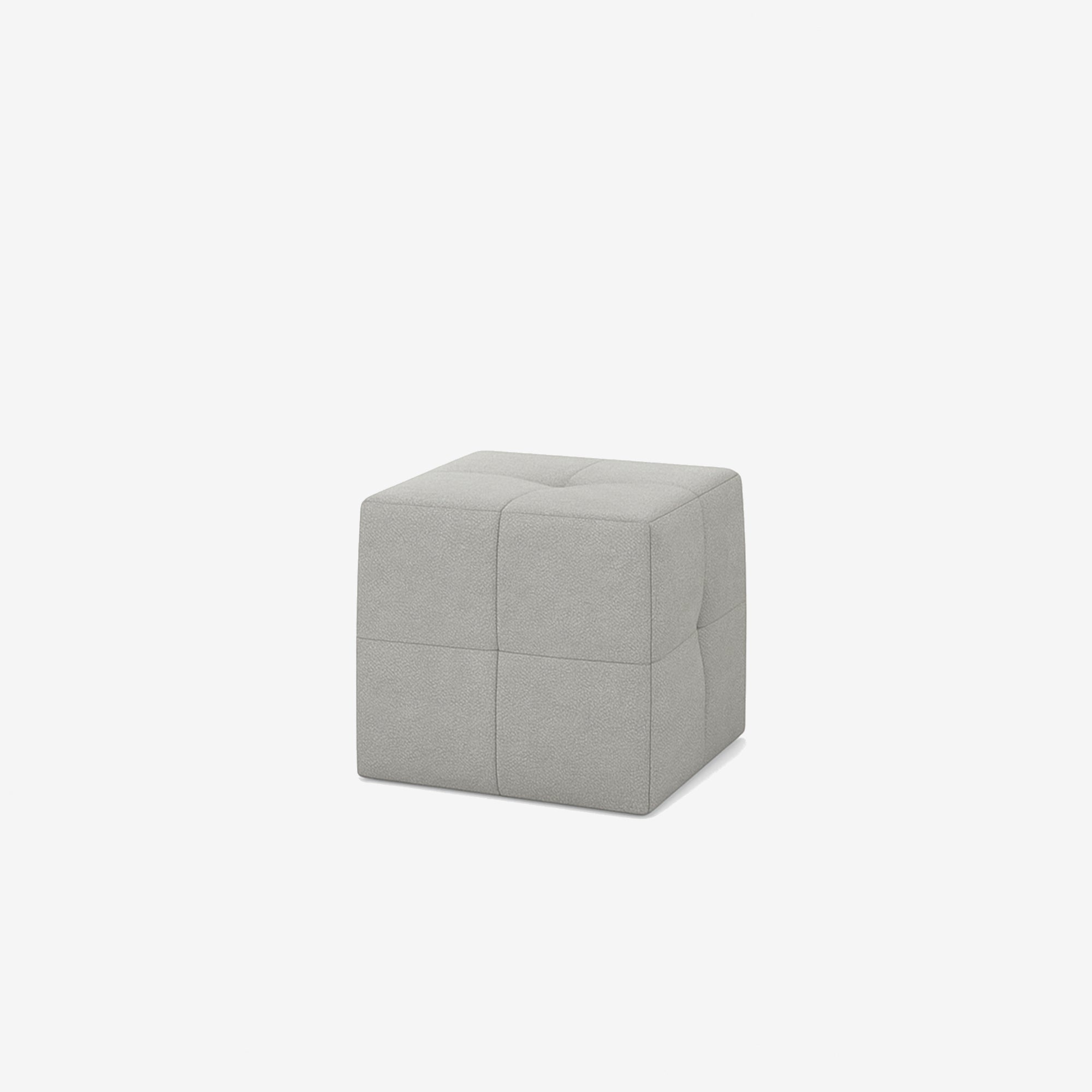 Cubus Fabric Stool Grey