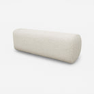 Hugh Fabric Bolster Cushion - Ivory