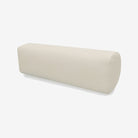 Hugh Leather Bolster Cushion - Rio Light Taupe