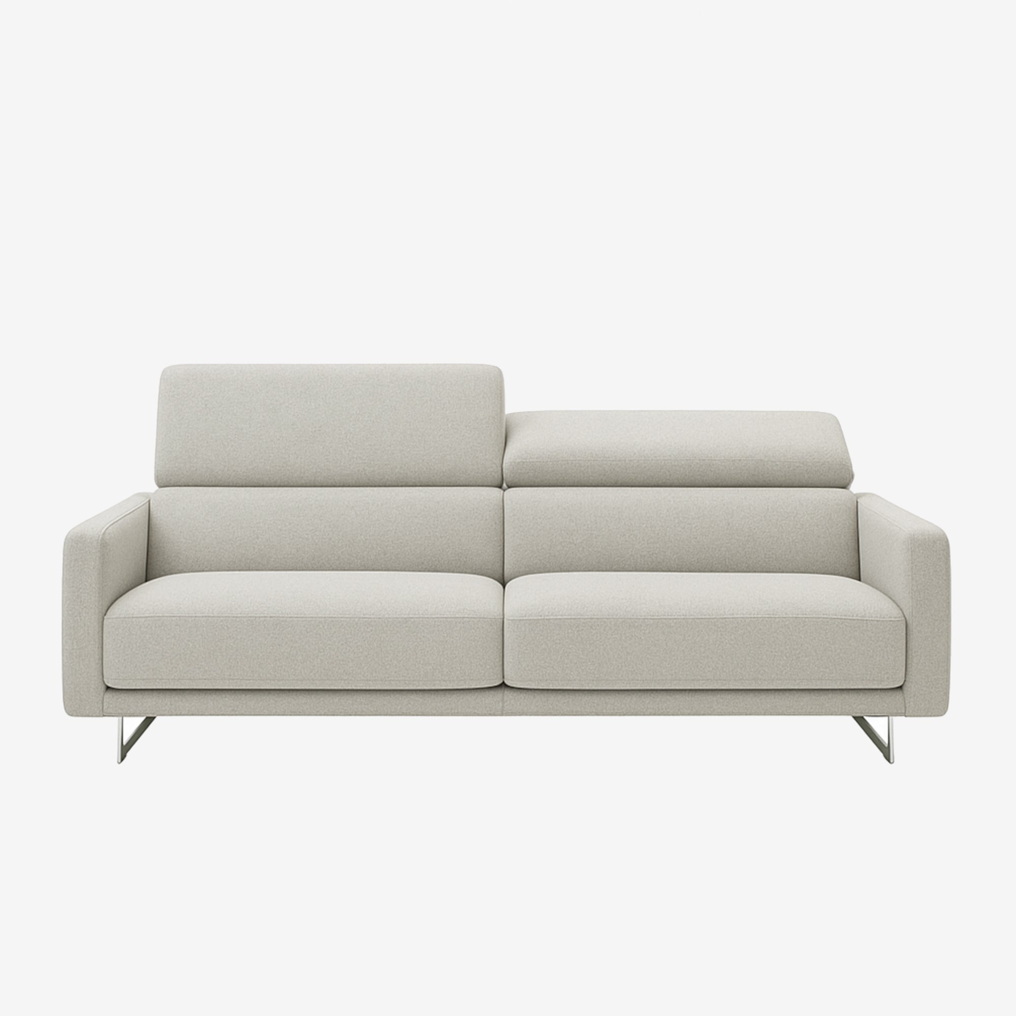 Maison 3 Seater Fabric Sofa Stone