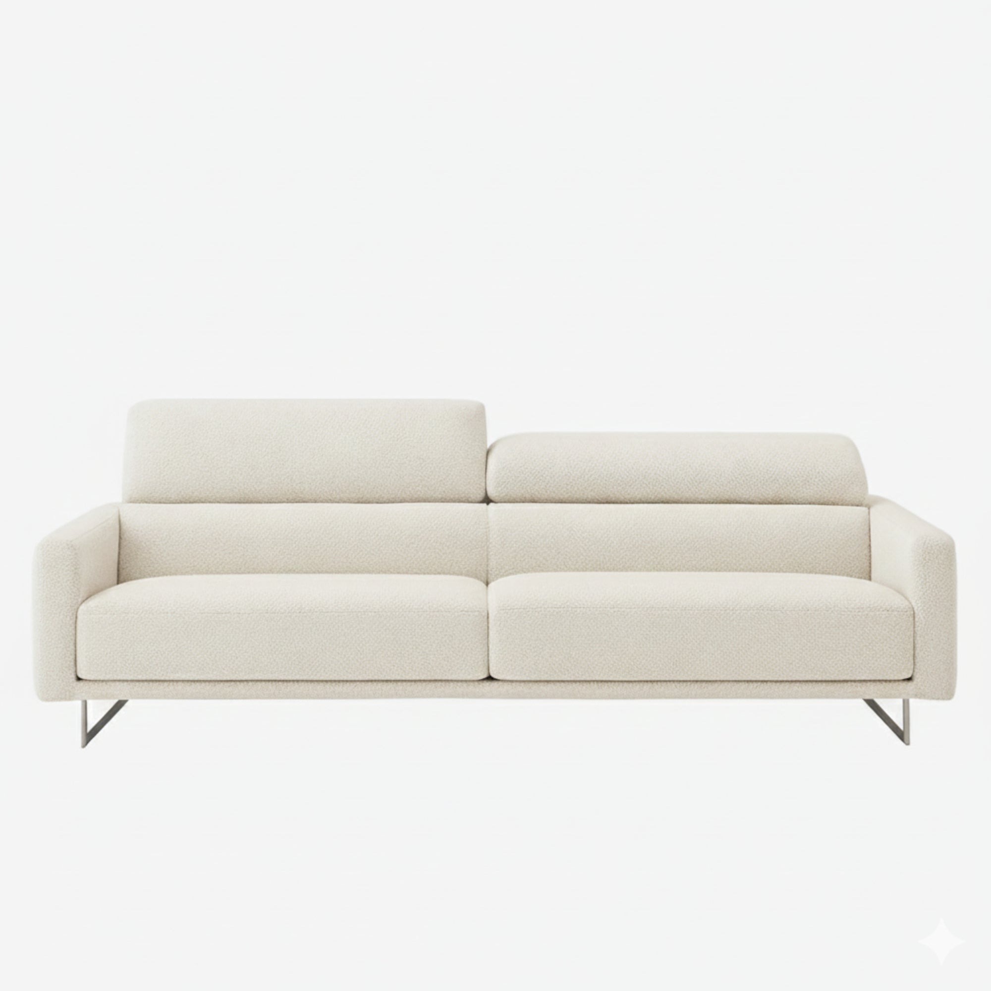 Maison 4 Seater Fabric Sofa Ivory