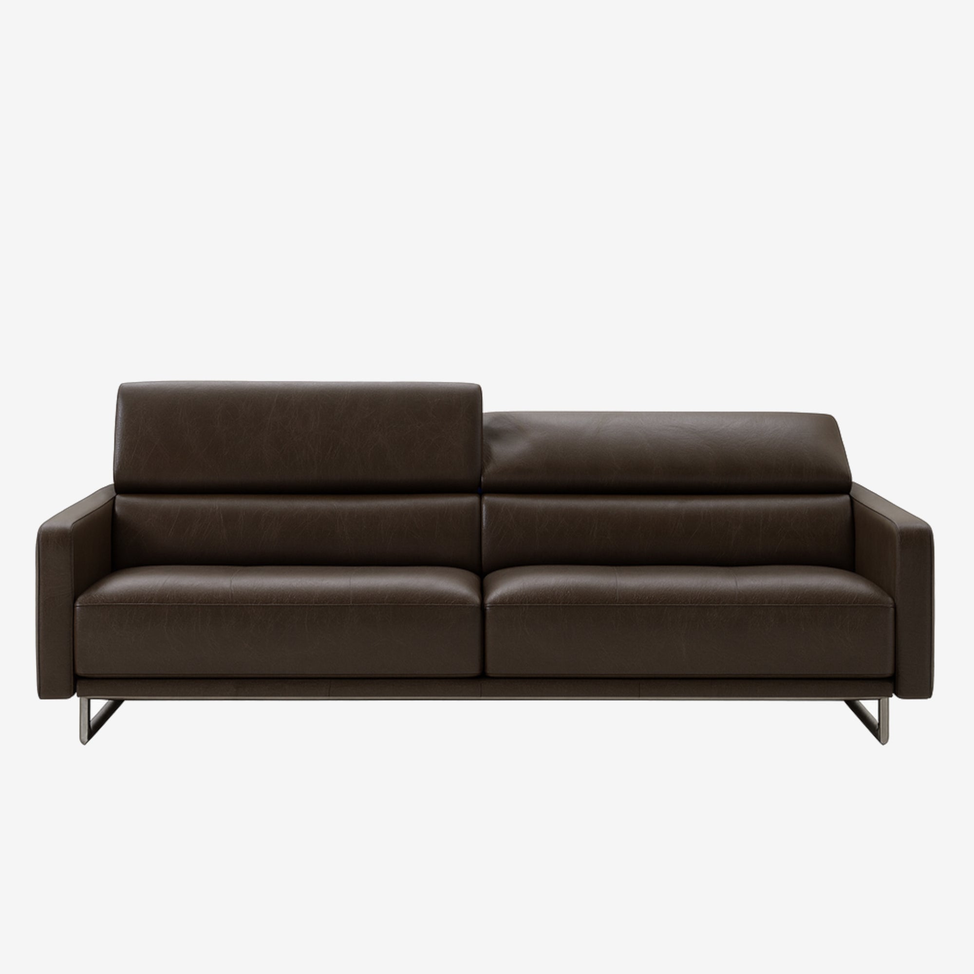 Maison 4 Seater Leather Sofa - Chester Walnut