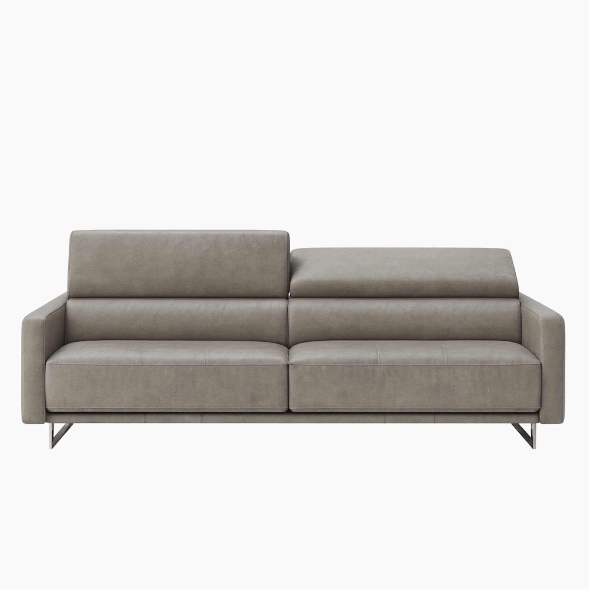 Maison 4 Seater Leather Sofa - Chester Haze