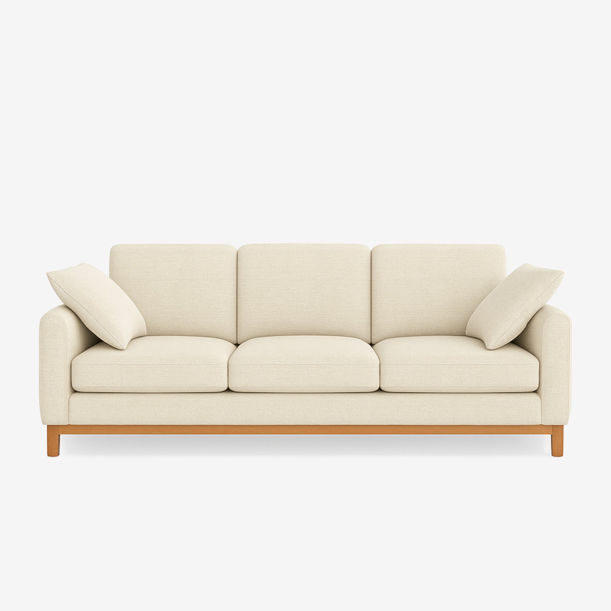 Noah 3 Seater Fabric Sofa Oat