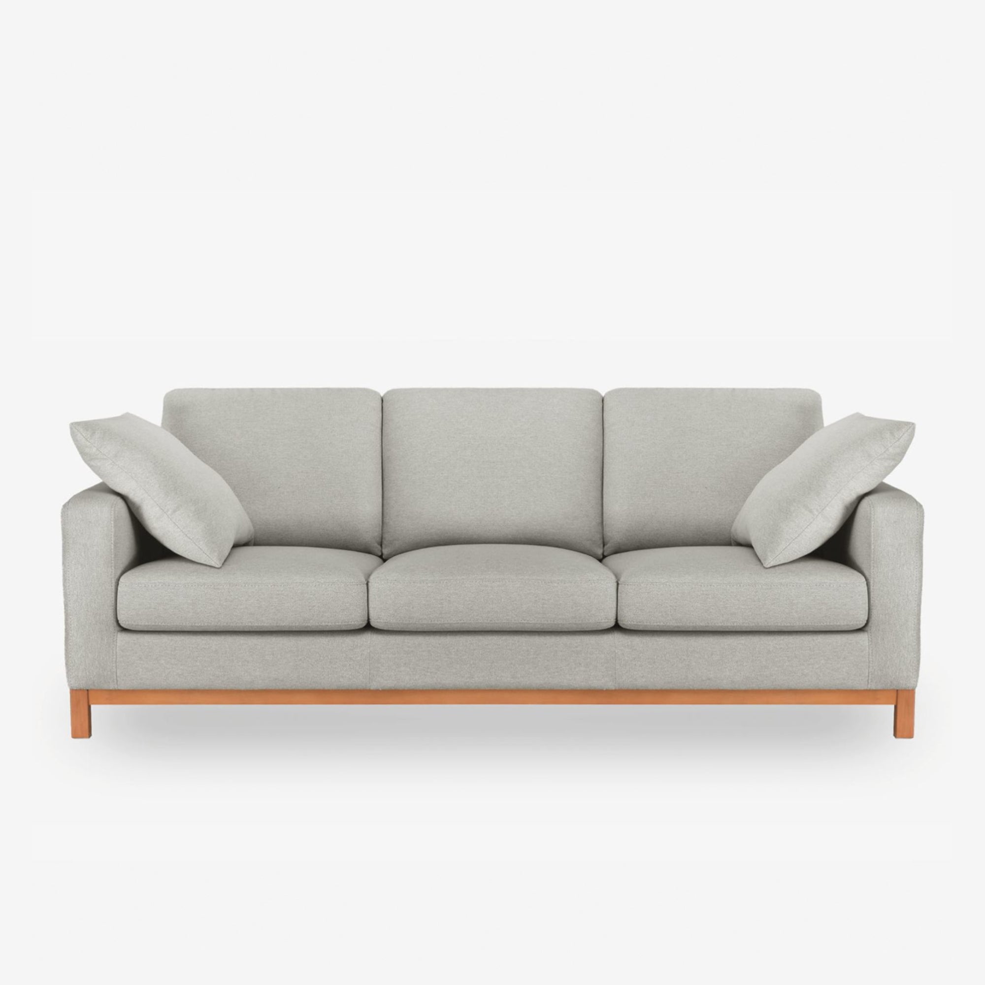 Noah 3 Seater Fabric Sofa Stone