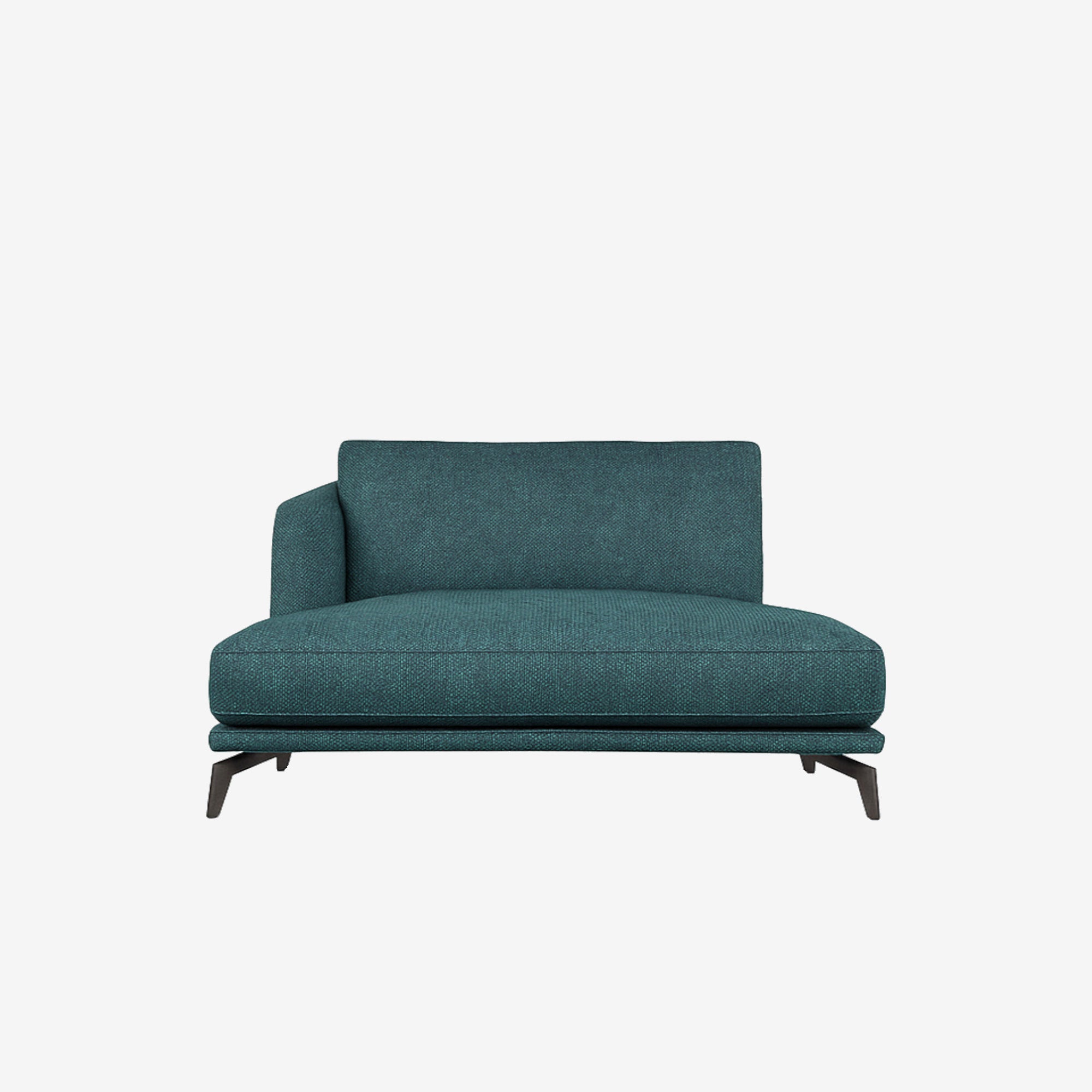 Portage Lounge Fabric Sofa Right - Ocean