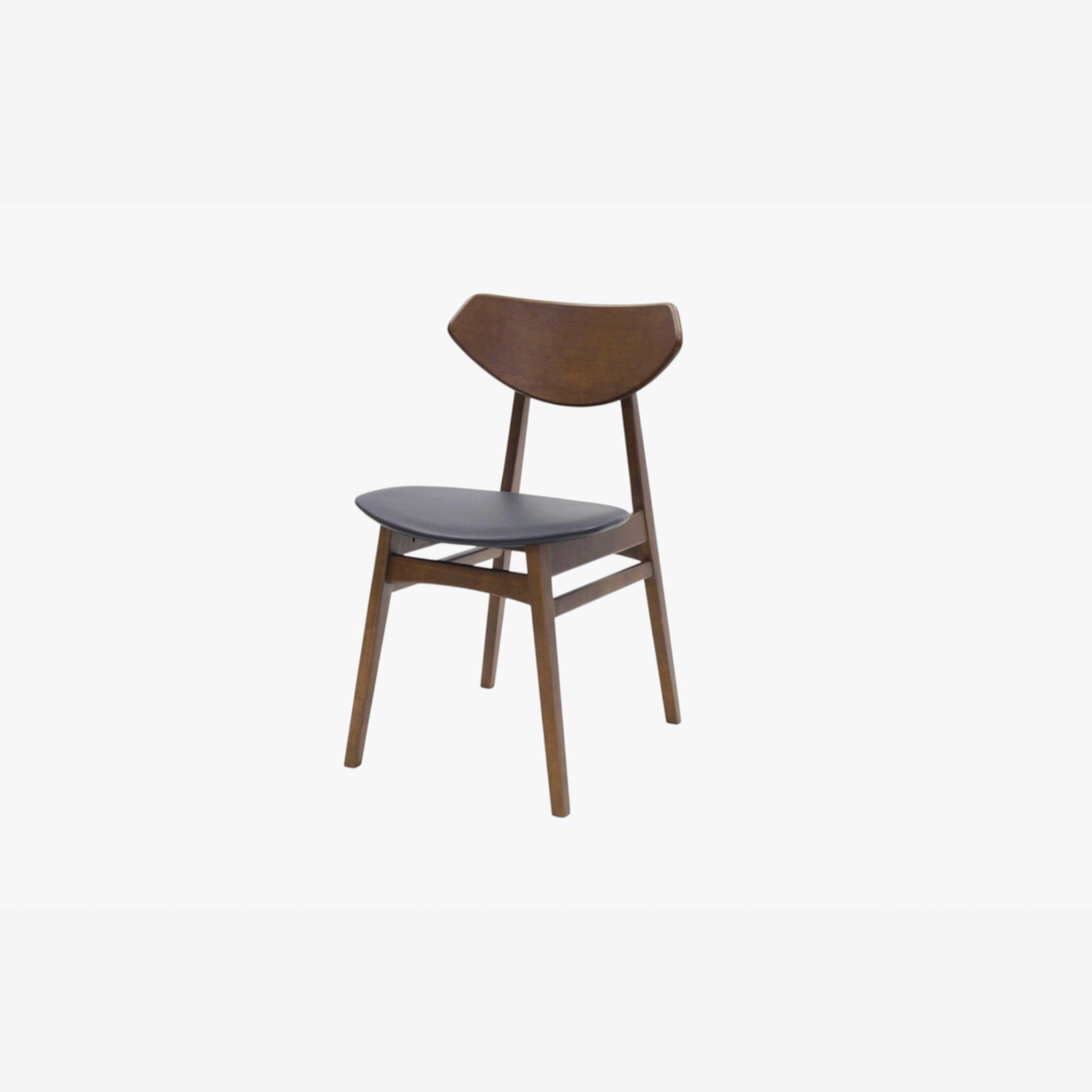 Clifton Dining Chair - Black Leather